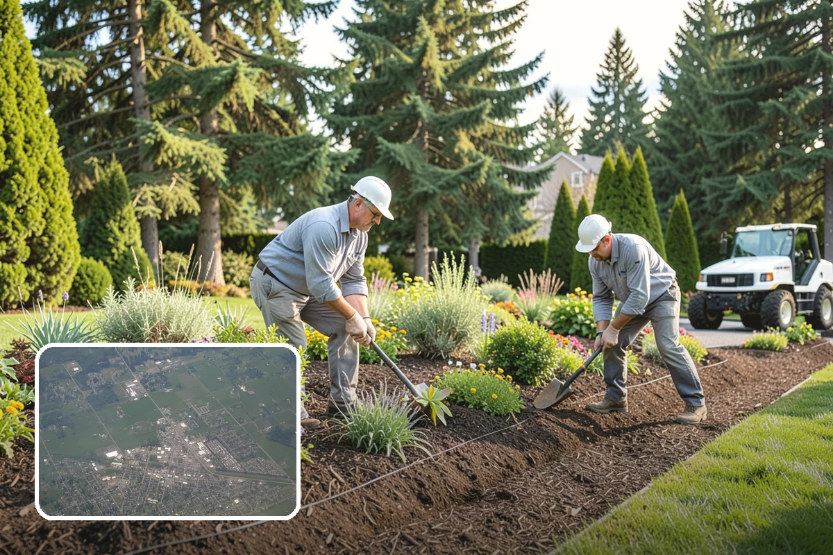 Arborist Wood Chip Installation in Enumclaw, King County, WA - Builds healthy soil as it decomposes
