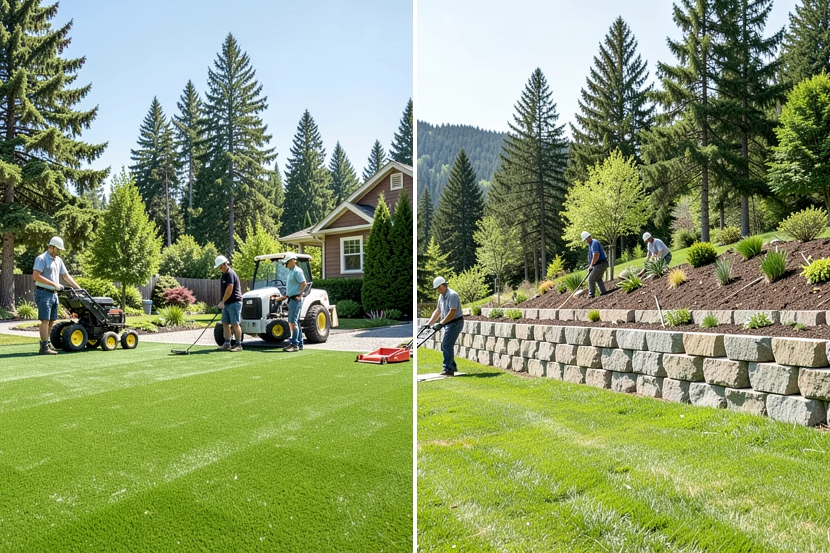 Arborist Wood Chip Installation in Federal Way, King County, WA - Determine coverage needs and confirm chips suit the planting area