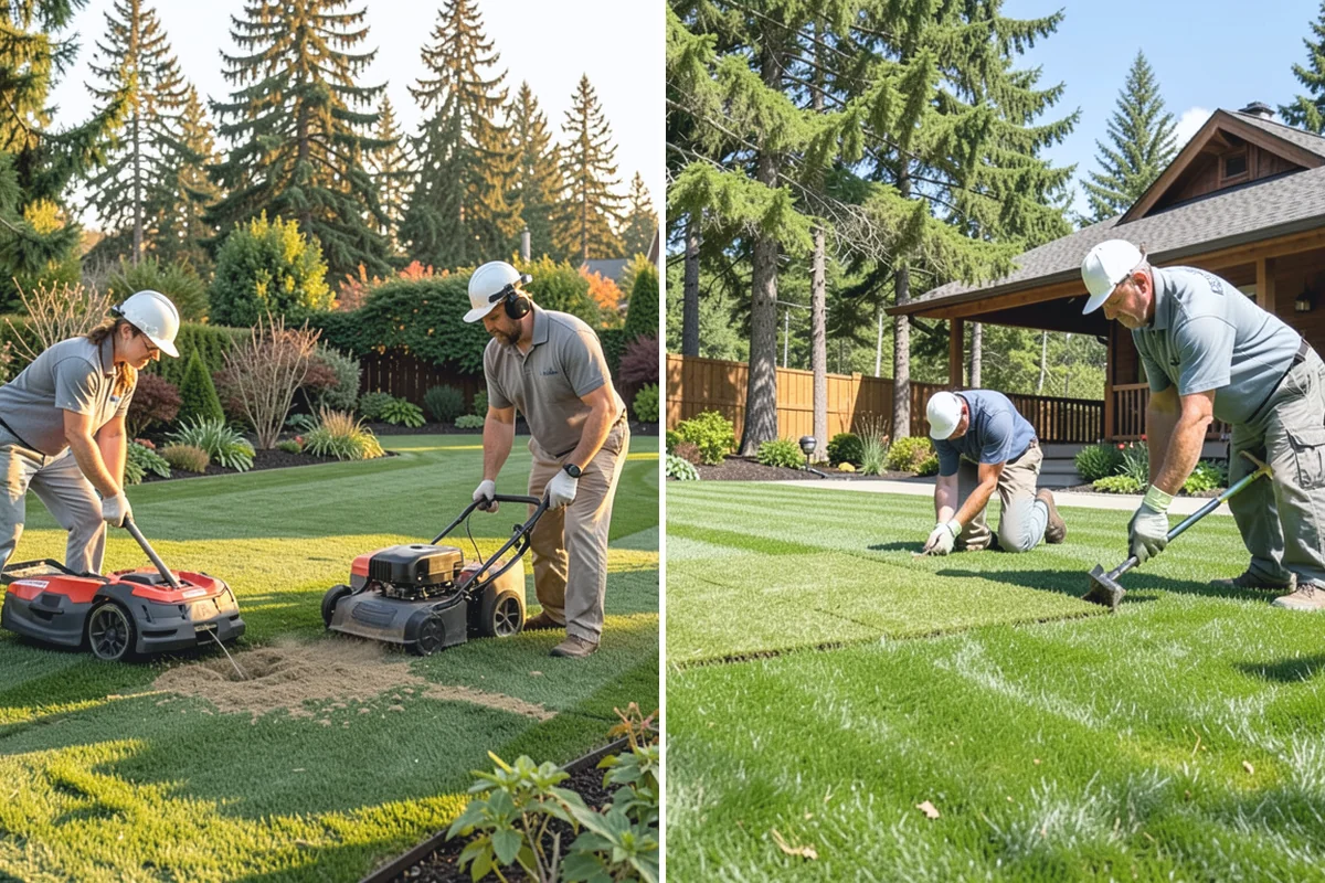 Arborist Wood Chip Installation in Granite Falls, Snohomish County, WA - Determine coverage needs and confirm chips suit the planting area