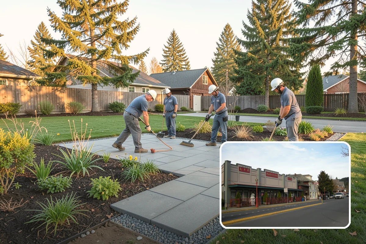Arborist Wood Chip Installation in Issaquah, King County, WA - Builds healthy soil as it decomposes