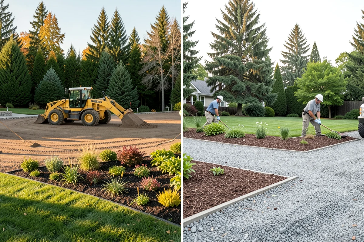 Arborist Wood Chip Installation in Kenmore, King County, WA - Determine coverage needs and confirm chips suit the planting area