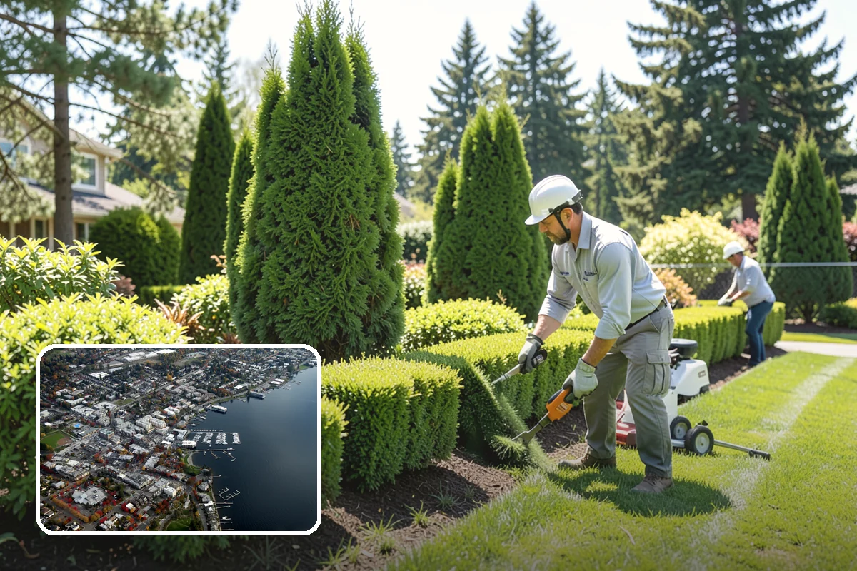 Arborist Wood Chip Installation in Kirkland, King County, WA - Builds healthy soil as it decomposes