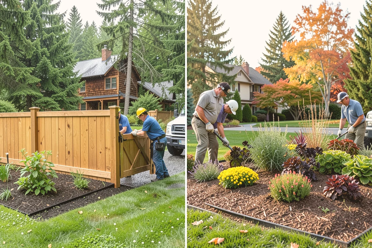 Arborist Wood Chip Installation in Kirkland, King County, WA - Determine coverage needs and confirm chips suit the planting area