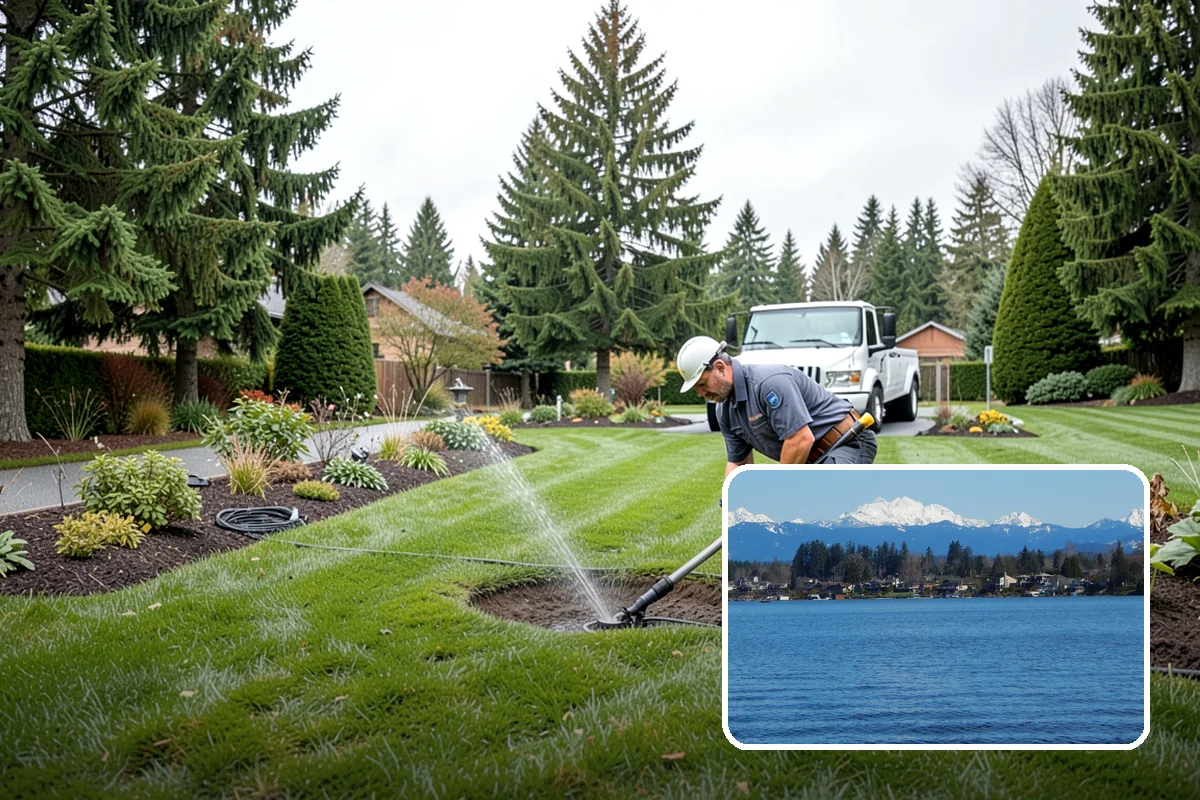 Arborist Wood Chip Installation in Lake Stevens, Snohomish County, WA - Builds healthy soil as it decomposes
