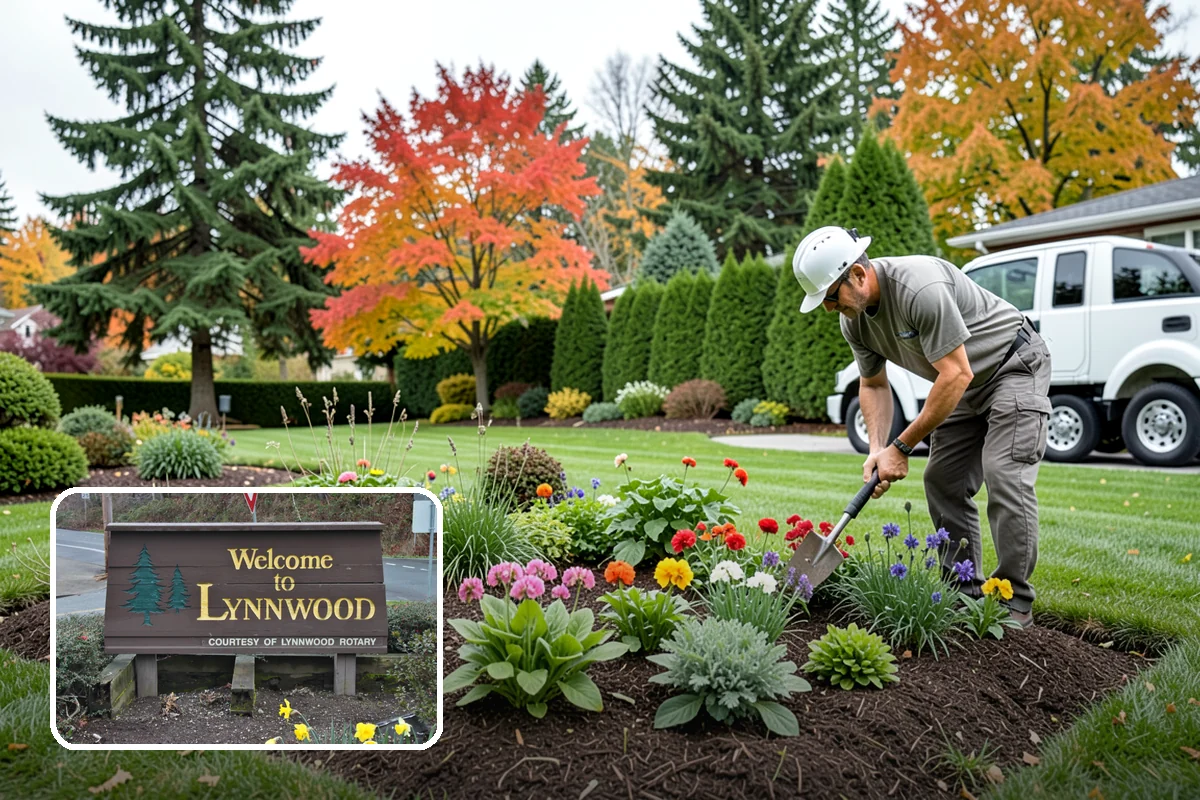 Arborist Wood Chip Installation in Lynnwood, Snohomish County, WA - Builds healthy soil as it decomposes