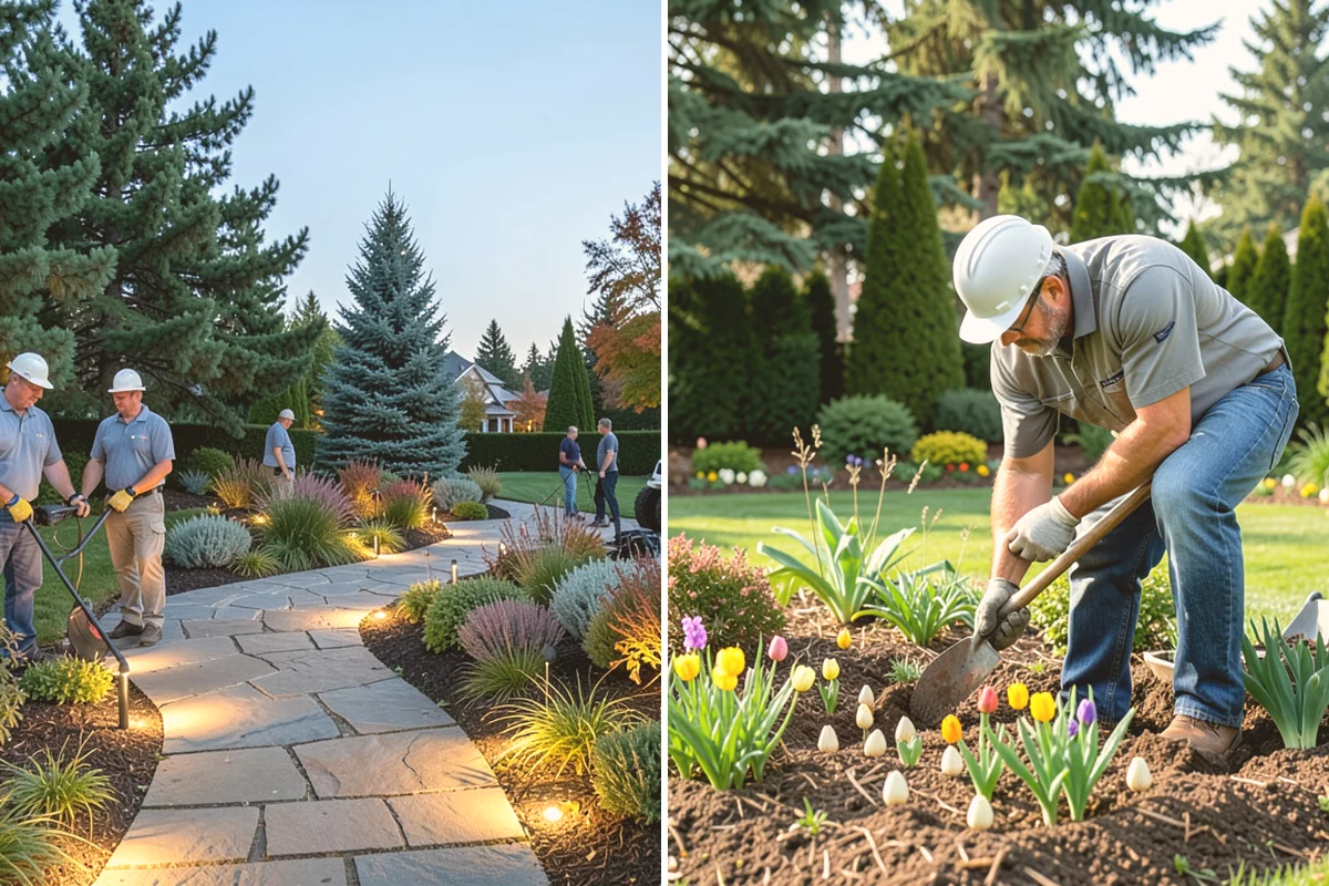 Arborist Wood Chip Installation in Lynnwood, Snohomish County, WA - Determine coverage needs and confirm chips suit the planting area