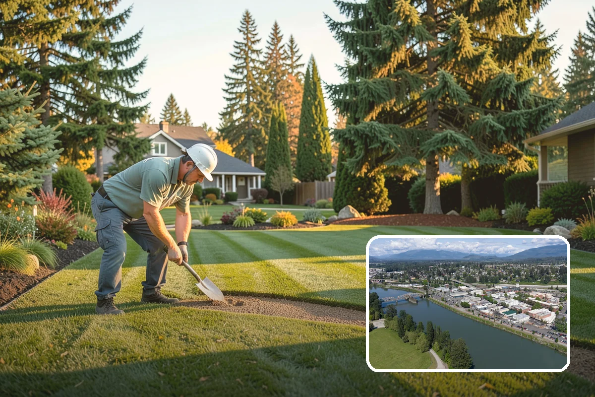 Arborist Wood Chip Installation in Mount Vernon, Skagit County, WA - Builds healthy soil as it decomposes