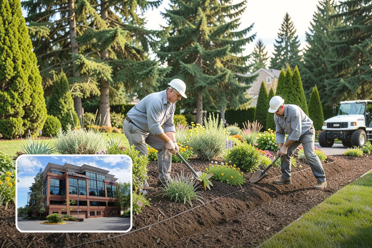 Arborist Wood Chip Installation in Mountlake Terrace, Snohomish County, WA - Builds healthy soil as it decomposes