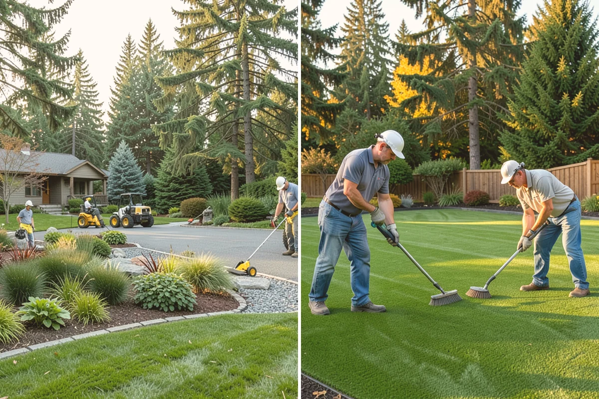 Arborist Wood Chip Installation in Orting, Pierce County, WA - Determine coverage needs and confirm chips suit the planting area