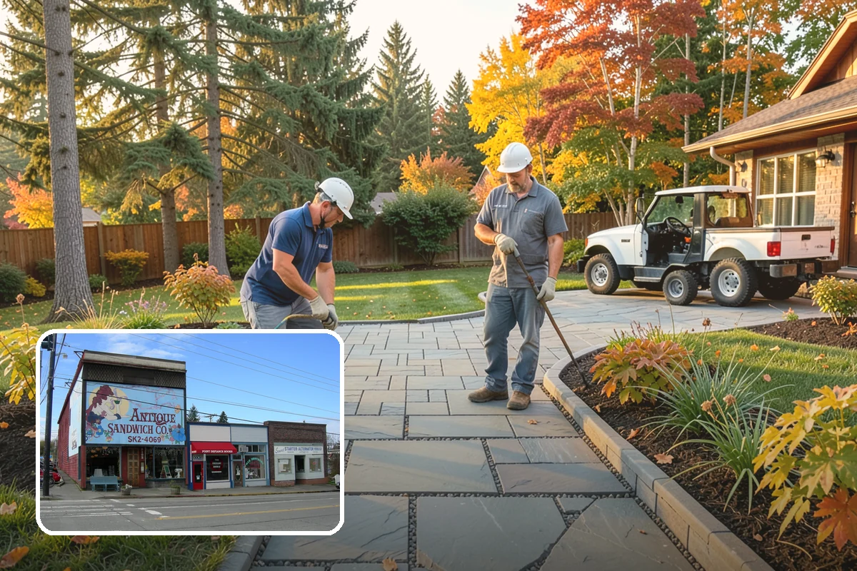 Arborist Wood Chip Installation in Ruston, Pierce County, WA - Builds healthy soil as it decomposes