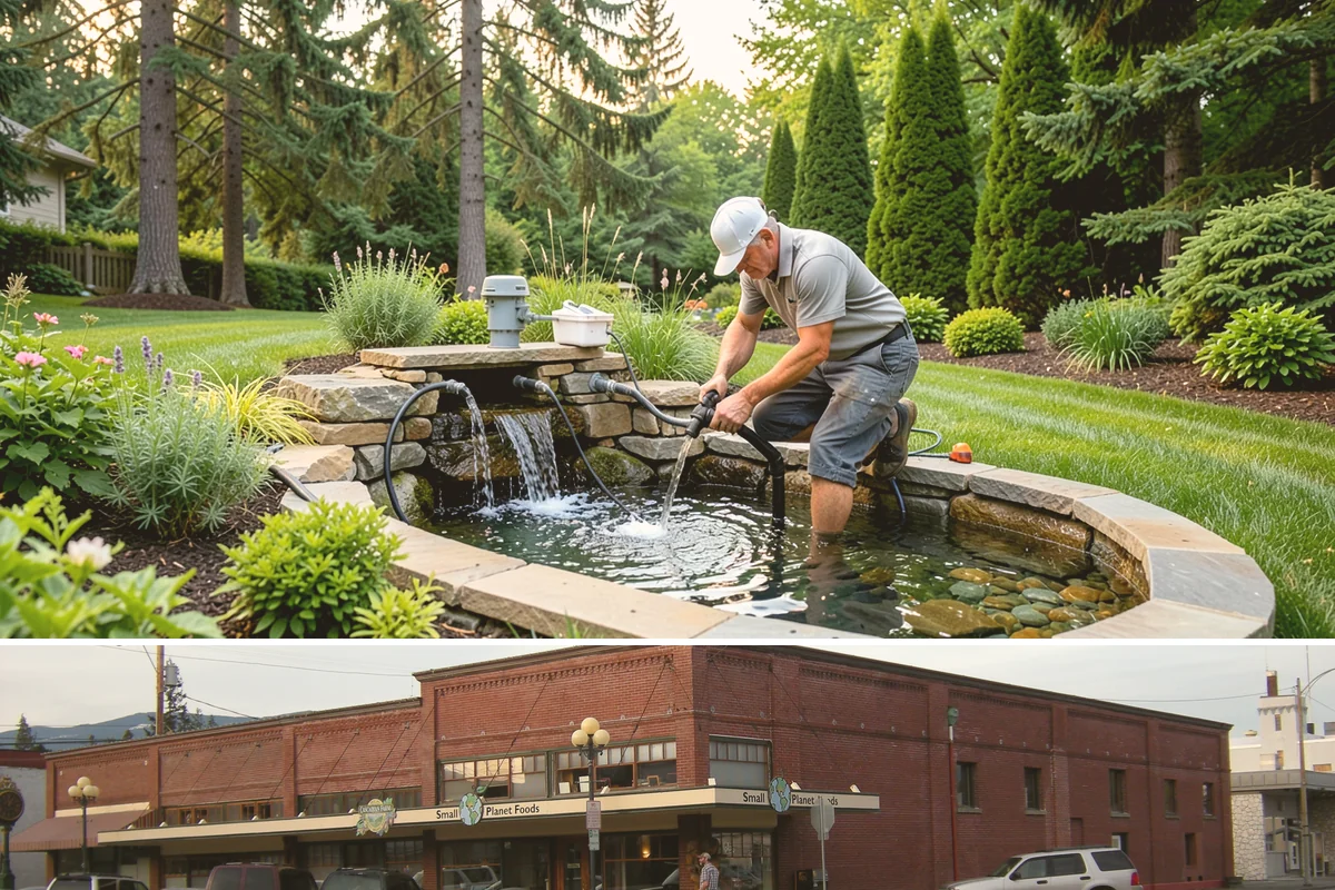 Arborist Wood Chip Installation in Sedro-Woolley, Skagit County, WA - Arborist chips can go down any season, but a fall application in the Northwest insulates roots and lets the chips mellow over...