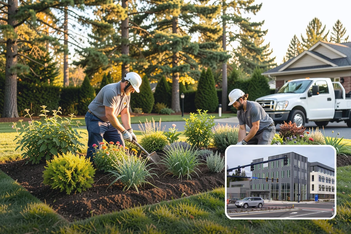Arborist Wood Chip Installation in Shoreline, King County, WA - Builds healthy soil as it decomposes