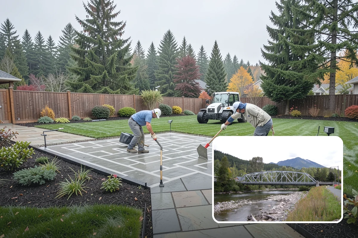 Arborist Wood Chip Installation in Skykomish, King County, WA - Builds healthy soil as it decomposes