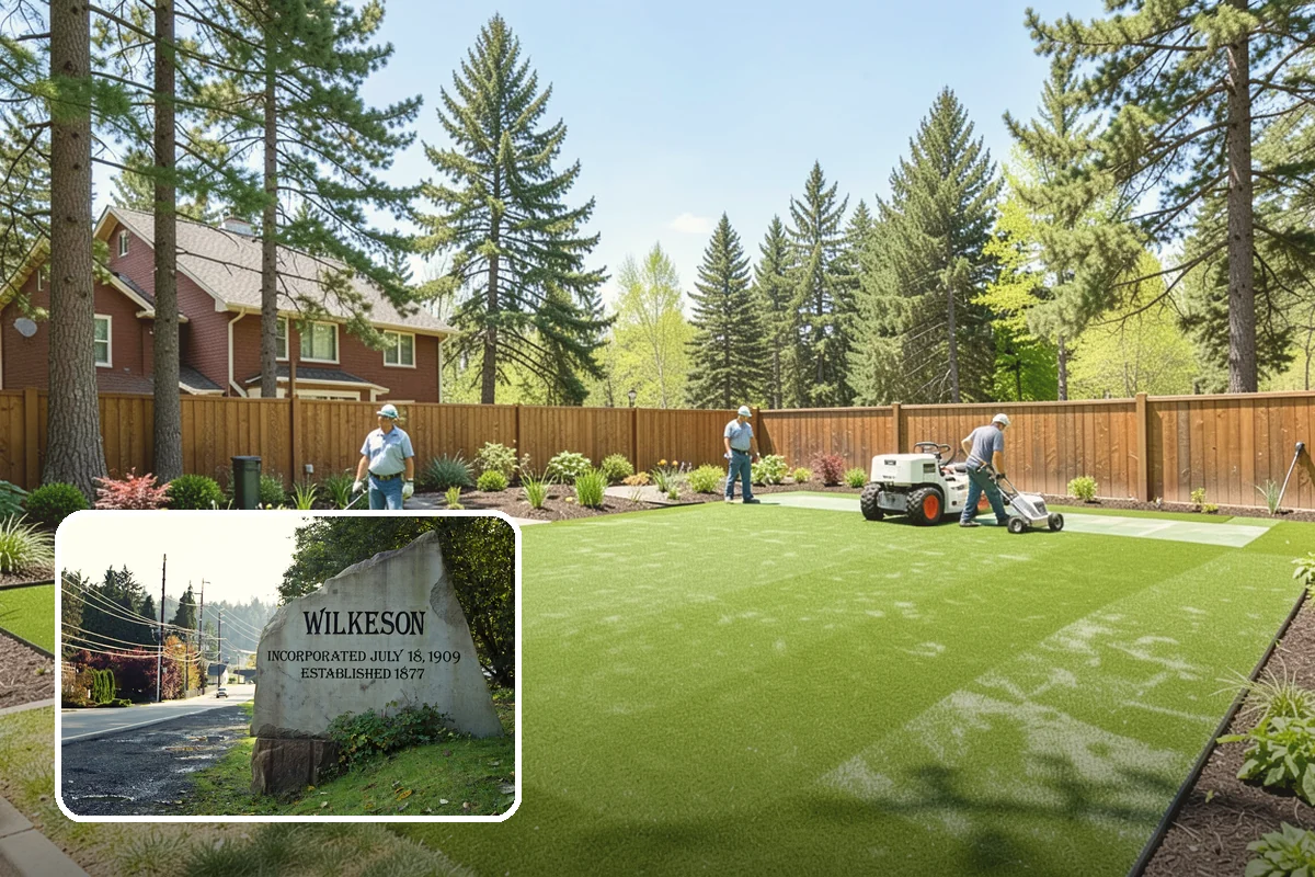 Arborist Wood Chip Installation in Wilkeson, Pierce County, WA - Builds healthy soil as it decomposes