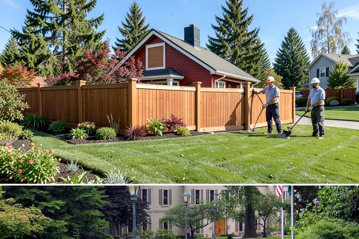 Arborist Wood Chip Installation in Woodinville, King County, WA - Arborist chips can go down any season, but a fall application in the Northwest insulates roots and lets the chips mellow over...