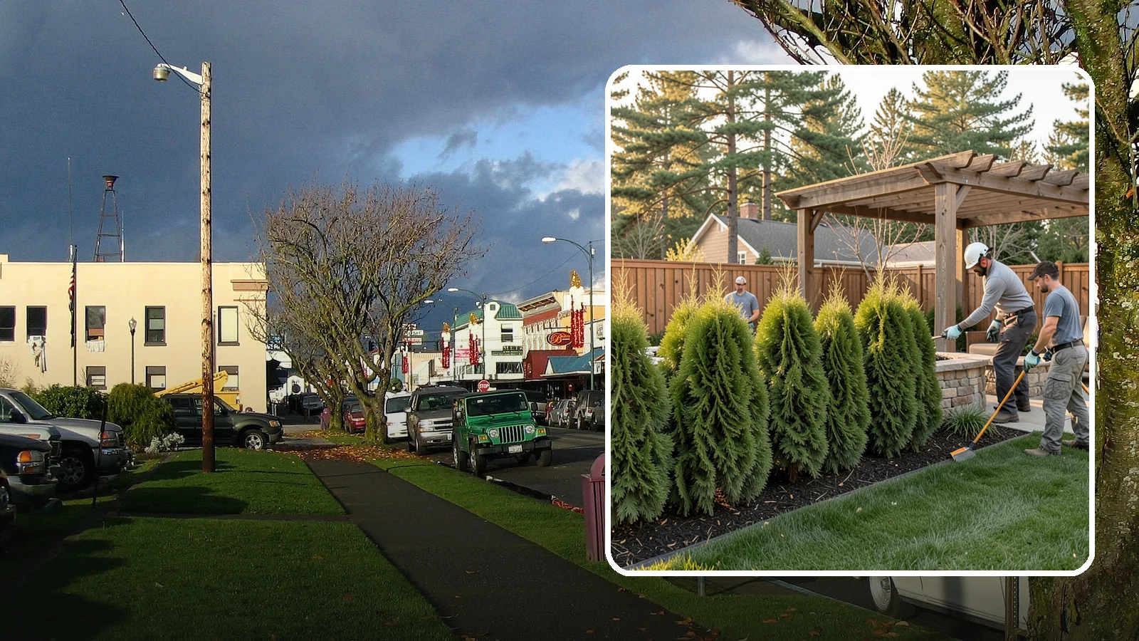Arborvitae Trimming in Arlington, Snohomish County, WA - Professional arborvitae trimming that keeps your privacy screen dense, upright, and healthy through Western Washington's wet...