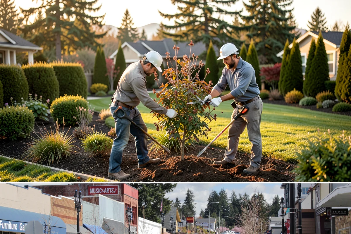 Arborvitae Trimming in Bothell, King County, WA - Best trimmed in late spring after new growth hardens and again in early fall before Western Washington's wet season sets in.