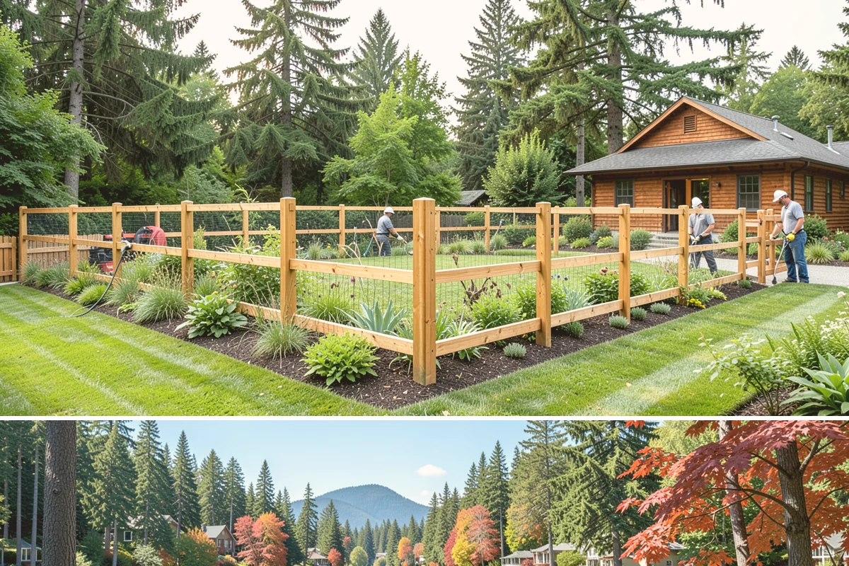 Arborvitae Trimming in Covington, King County, WA - Best trimmed in late spring after new growth hardens and again in early fall before Western Washington's wet season sets in.