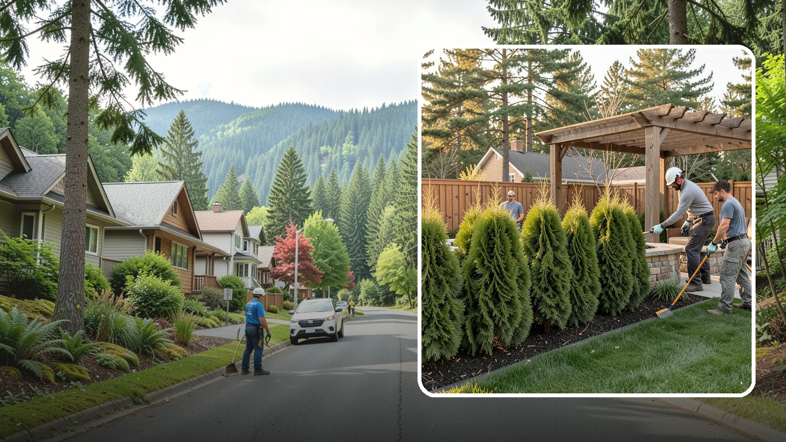 Arborvitae Trimming in Darrington, Snohomish County, WA - Professional arborvitae trimming that keeps your privacy screen dense, upright, and healthy through Western Washington's wet...