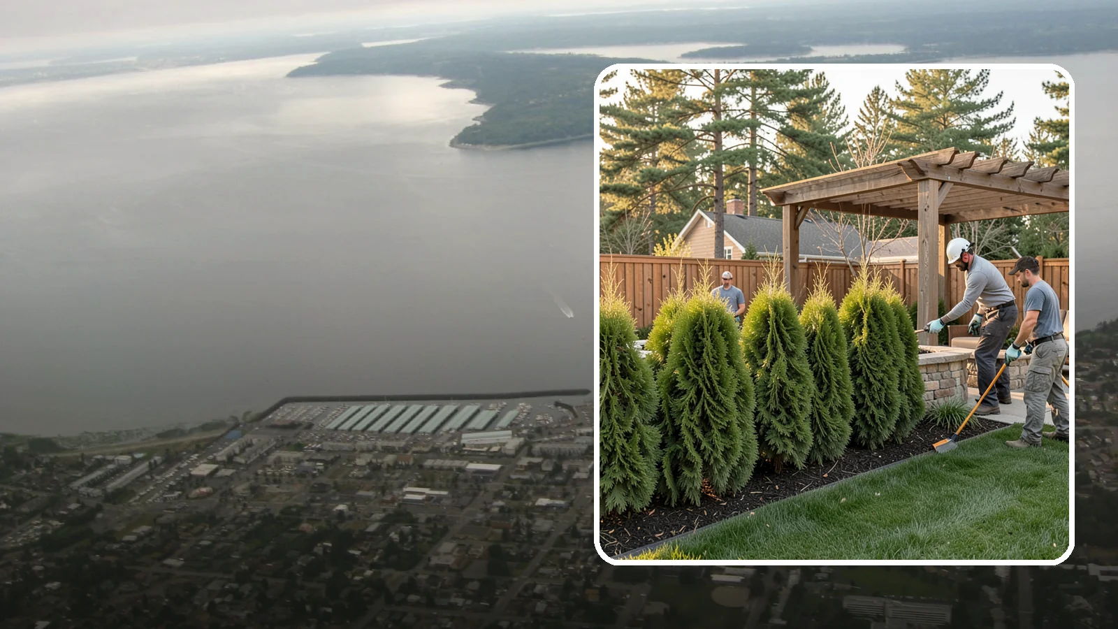 Arborvitae Trimming in Des Moines, King County, WA - Professional arborvitae trimming that keeps your privacy screen dense, upright, and healthy through Western Washington's wet...