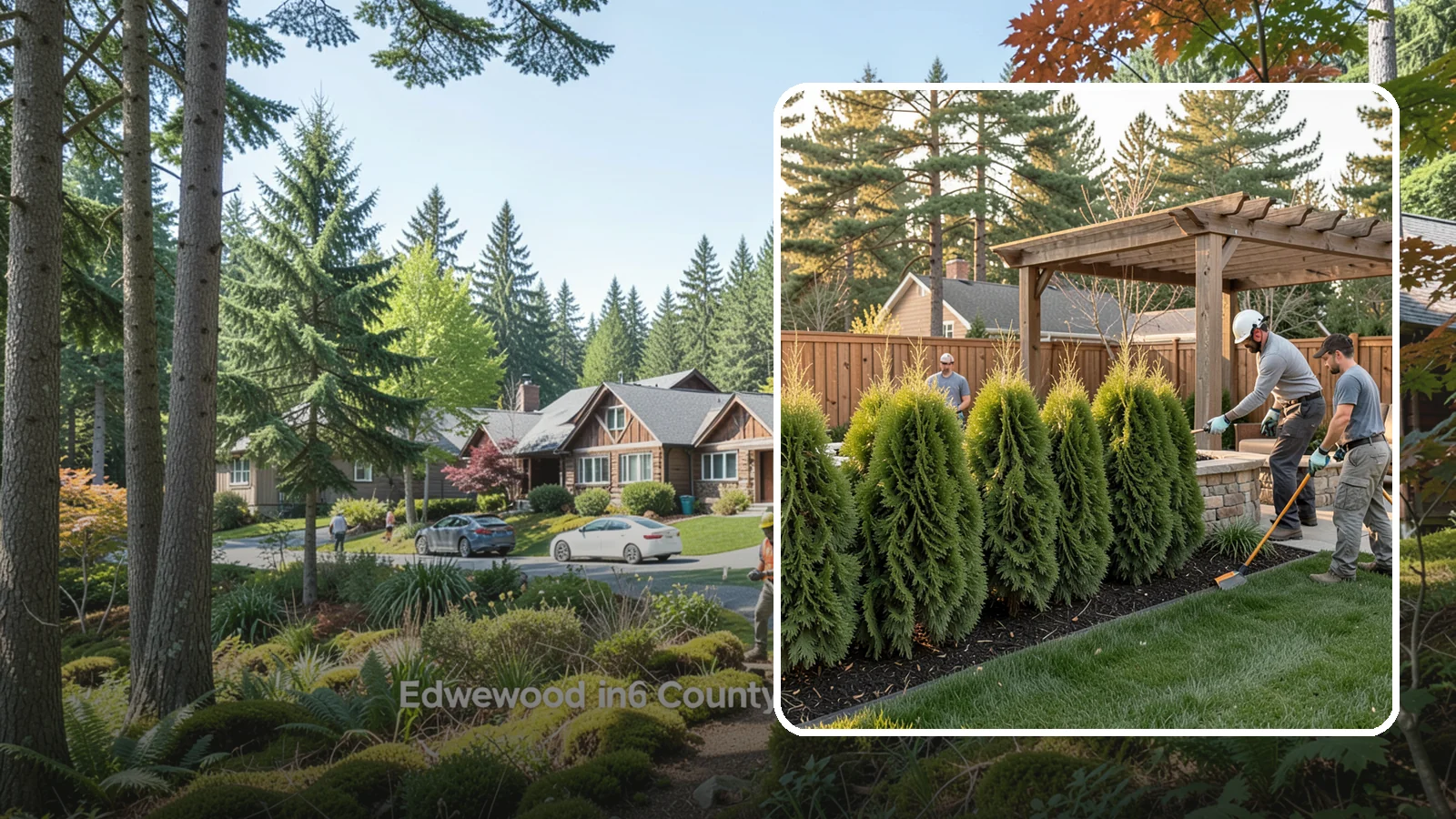 Arborvitae Trimming in Edgewood, Pierce County, WA - Professional arborvitae trimming that keeps your privacy screen dense, upright, and healthy through Western Washington's wet...