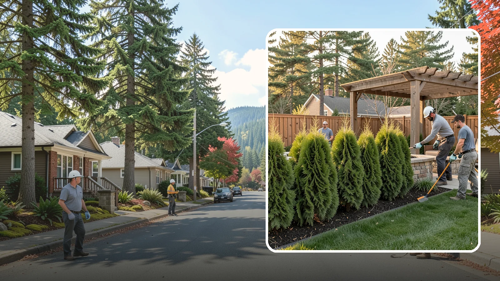 Arborvitae Trimming in Hunts Point, King County, WA - Professional arborvitae trimming that keeps your privacy screen dense, upright, and healthy through Western Washington's wet...
