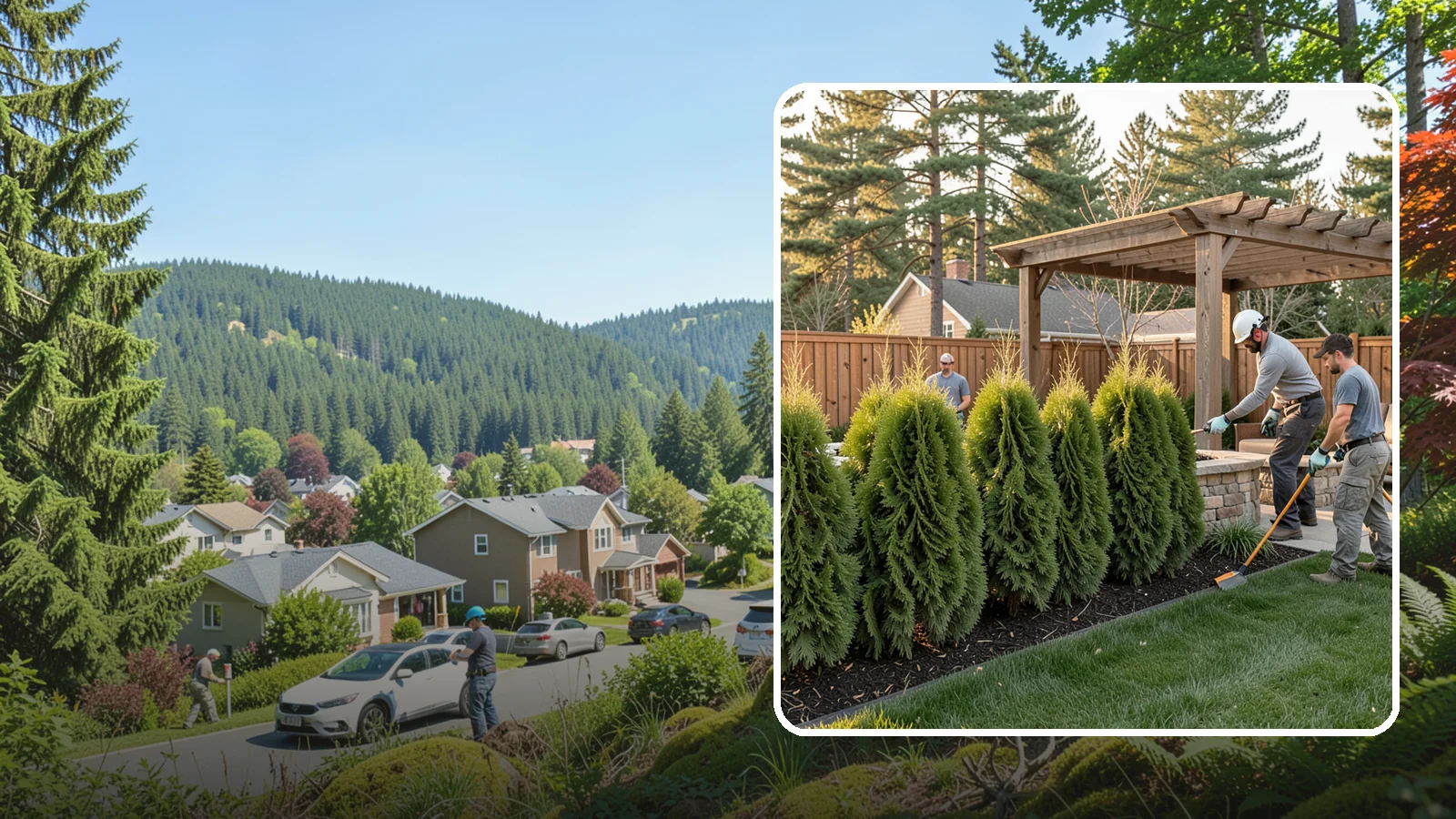 Arborvitae Trimming in Index, Snohomish County, WA - Professional arborvitae trimming that keeps your privacy screen dense, upright, and healthy through Western Washington's wet...