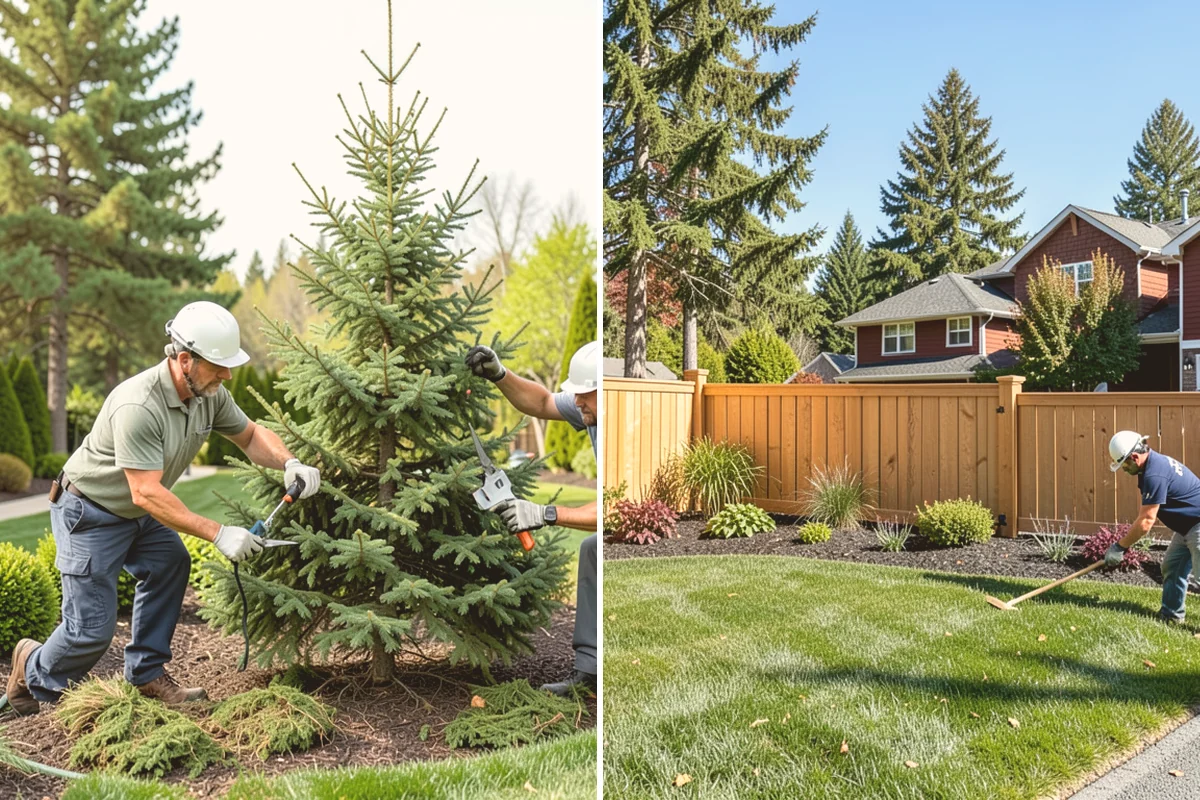 Arborvitae Trimming in Index, Snohomish County, WA - Inspect for winter snow damage, splayed leaders, and inner dieback