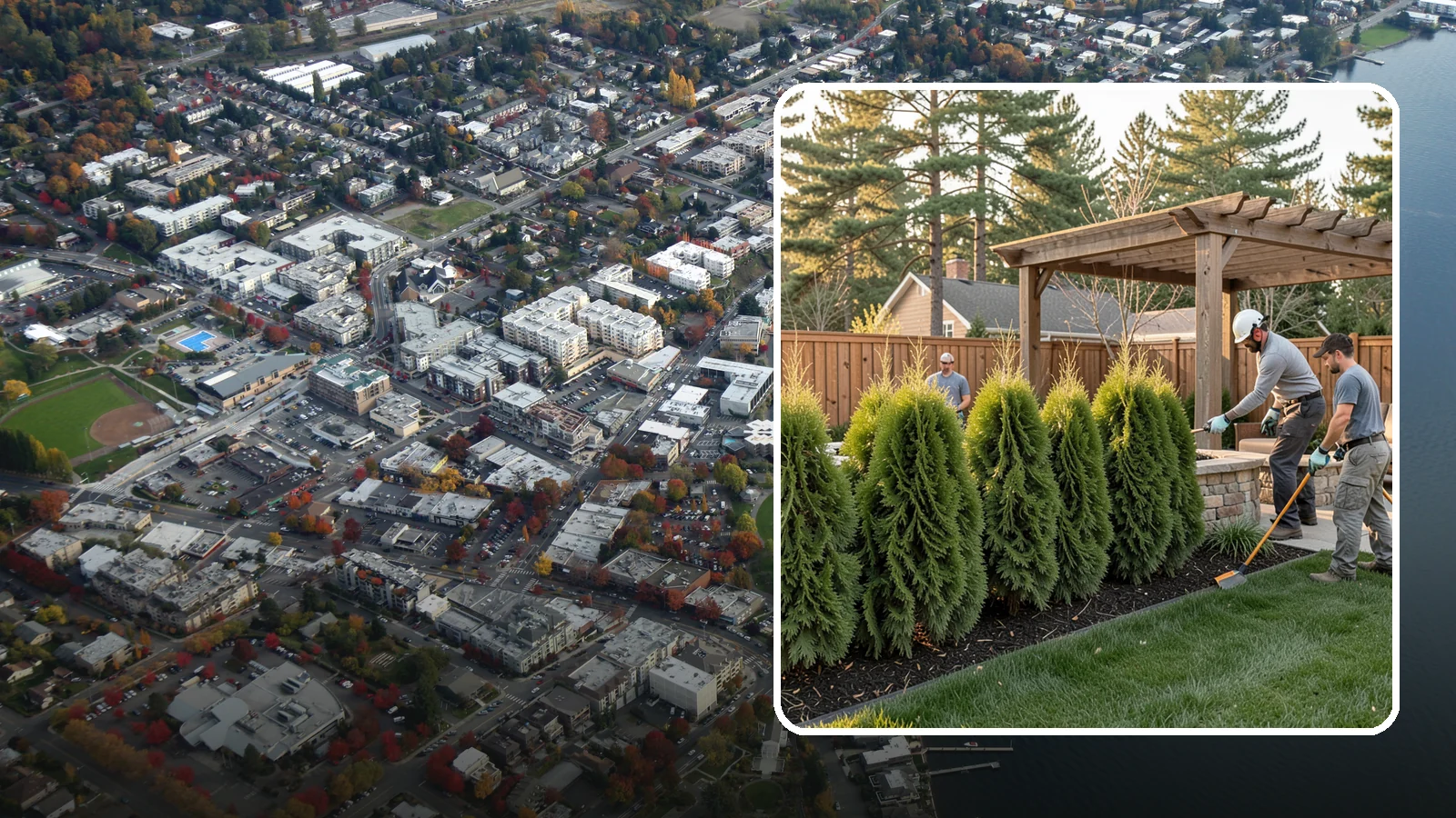 Arborvitae Trimming in Kirkland, King County, WA - Professional arborvitae trimming that keeps your privacy screen dense, upright, and healthy through Western Washington's wet...