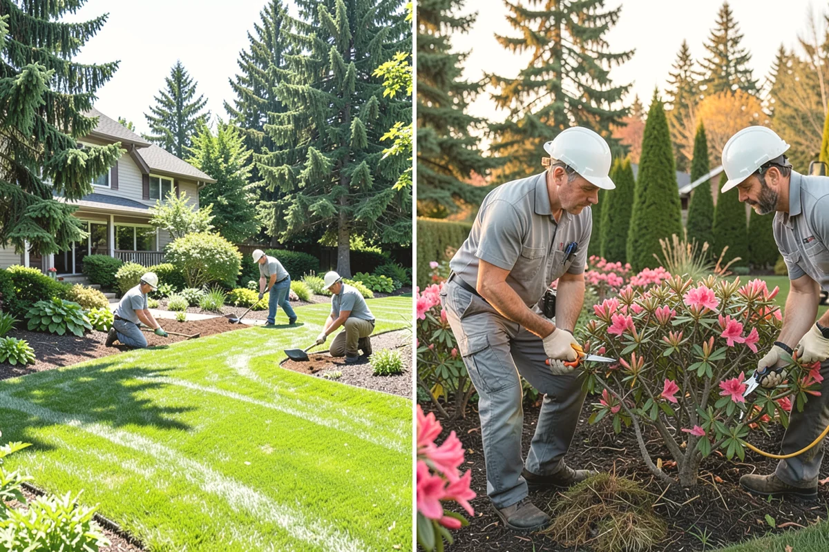 Arborvitae Trimming in La Conner, Skagit County, WA - Inspect for winter snow damage, splayed leaders, and inner dieback