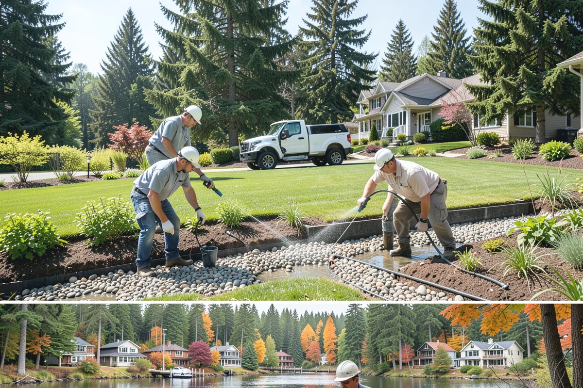 Arborvitae Trimming in La Conner, Skagit County, WA - Best trimmed in late spring after new growth hardens and again in early fall before Western Washington's wet season sets in.