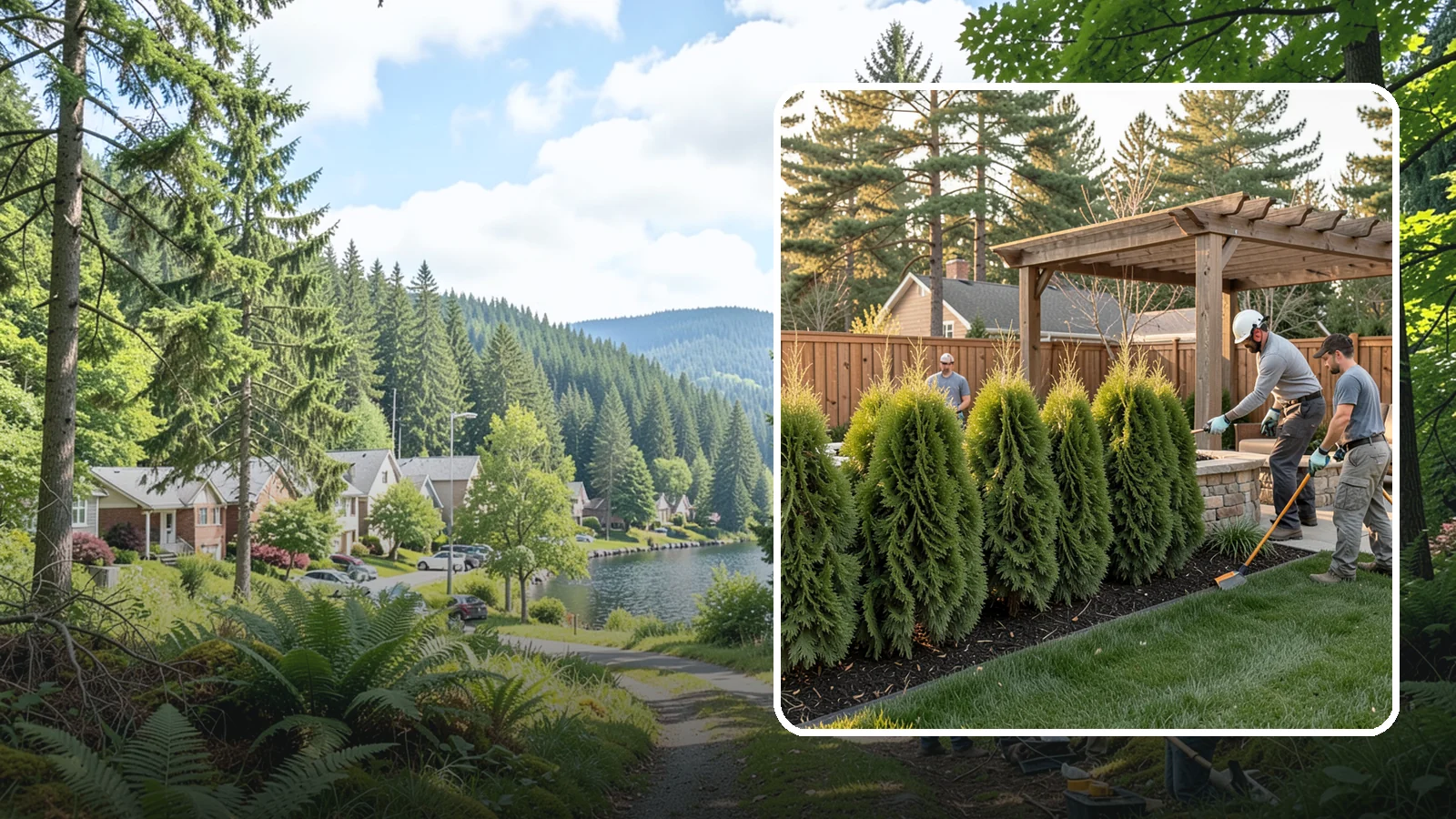 Arborvitae Trimming in Lake Forest Park, King County, WA - Professional arborvitae trimming that keeps your privacy screen dense, upright, and healthy through Western Washington's wet...