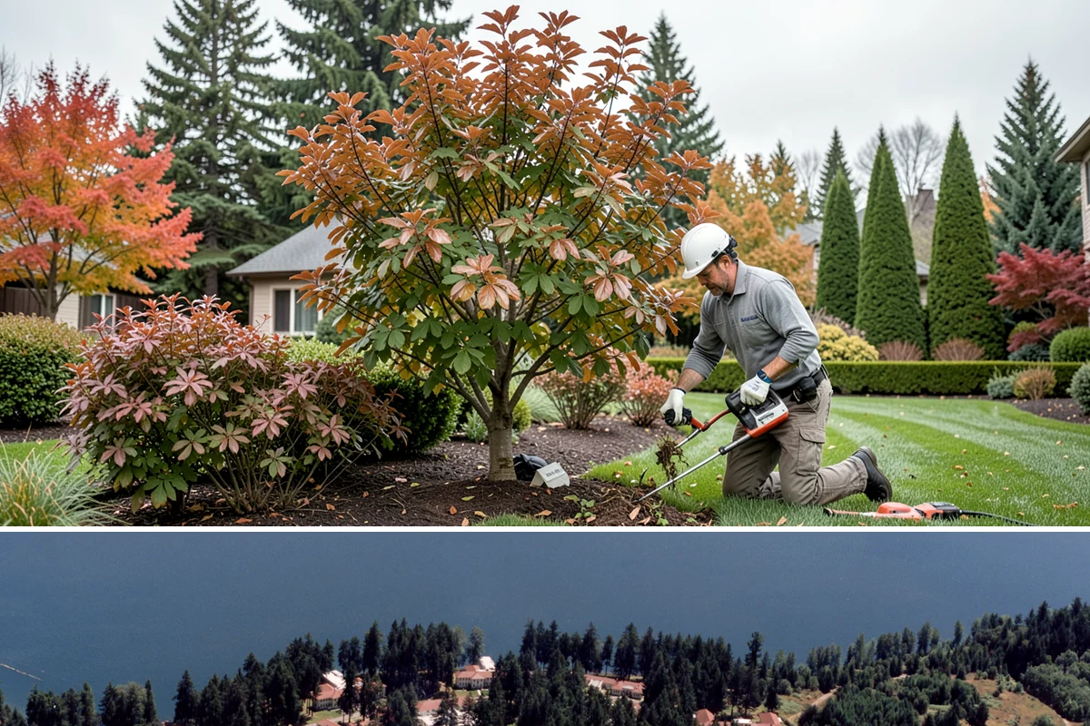 Arborvitae Trimming in Lakewood, Pierce County, WA - Best trimmed in late spring after new growth hardens and again in early fall before Western Washington's wet season sets in.