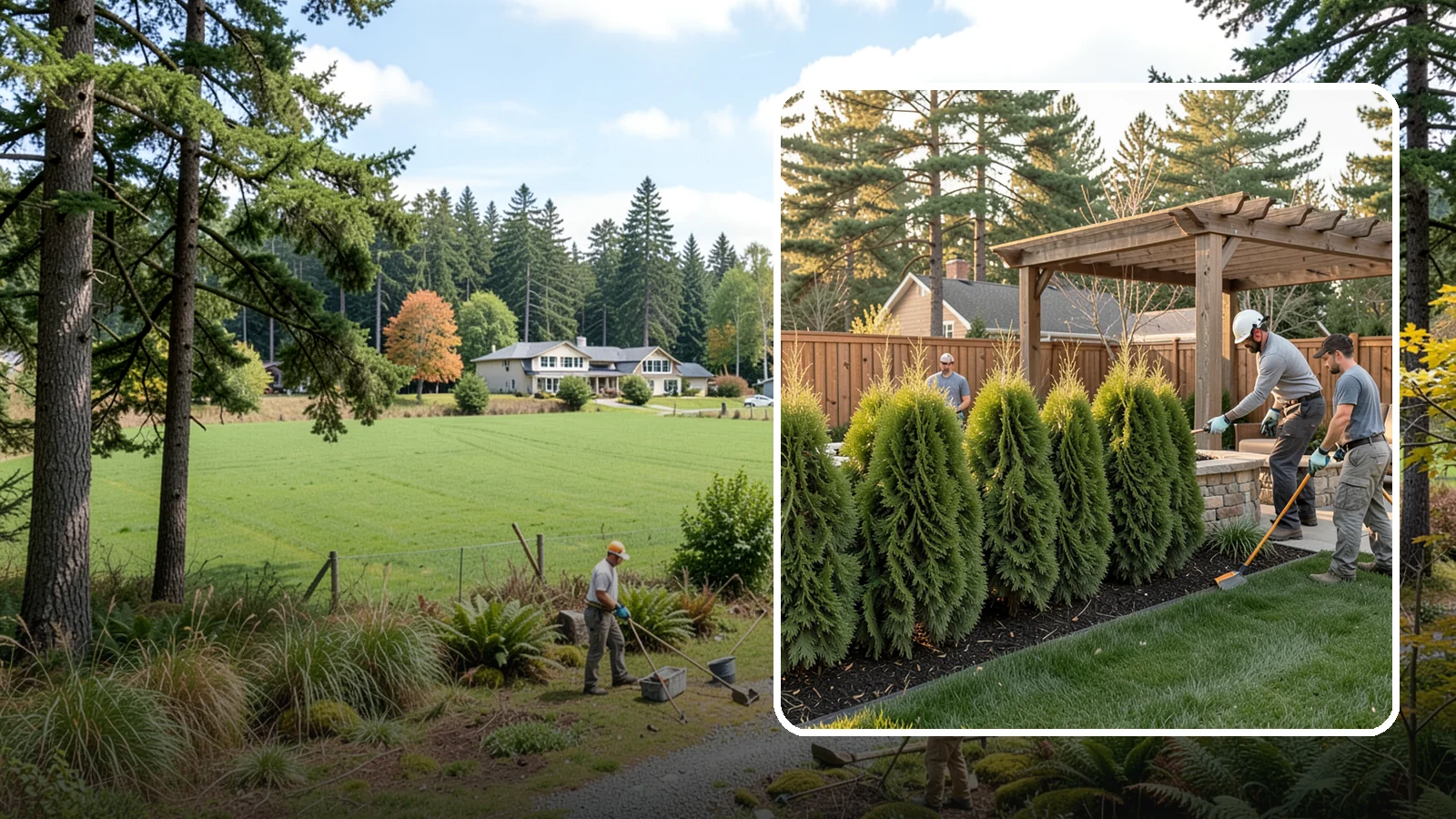 Arborvitae Trimming in Lyman, Skagit County, WA - Professional arborvitae trimming that keeps your privacy screen dense, upright, and healthy through Western Washington's wet...
