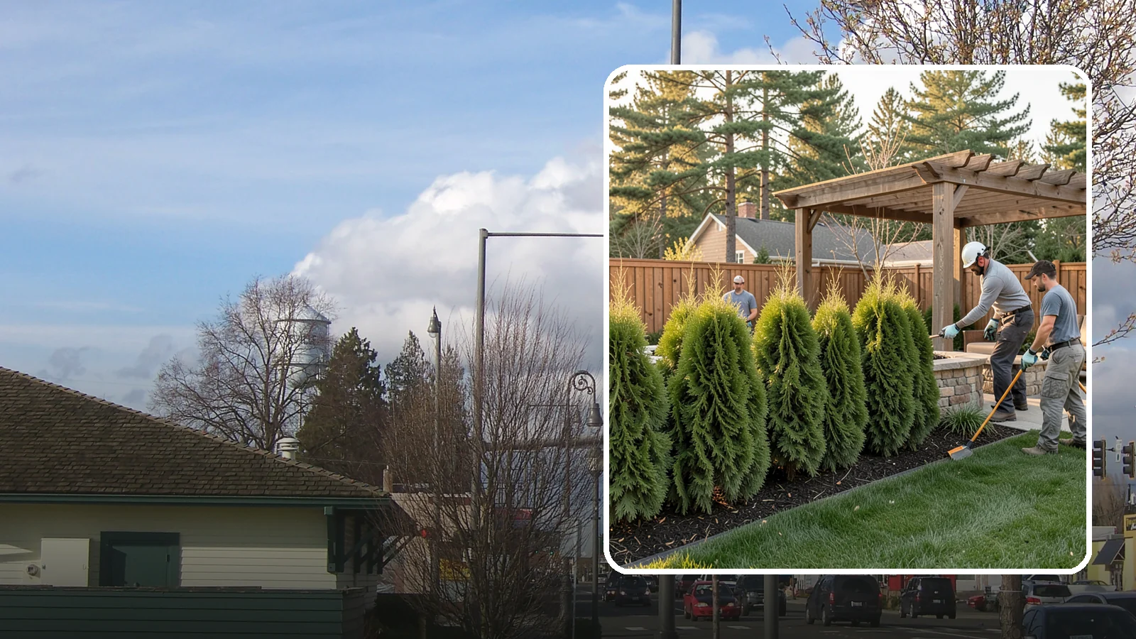 Arborvitae Trimming in Marysville, Snohomish County, WA - Professional arborvitae trimming that keeps your privacy screen dense, upright, and healthy through Western Washington's wet...
