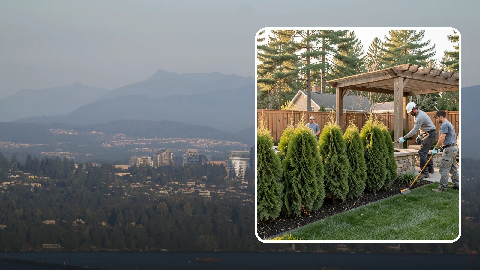Arborvitae Trimming in Medina, King County, WA - Professional arborvitae trimming that keeps your privacy screen dense, upright, and healthy through Western Washington's wet...