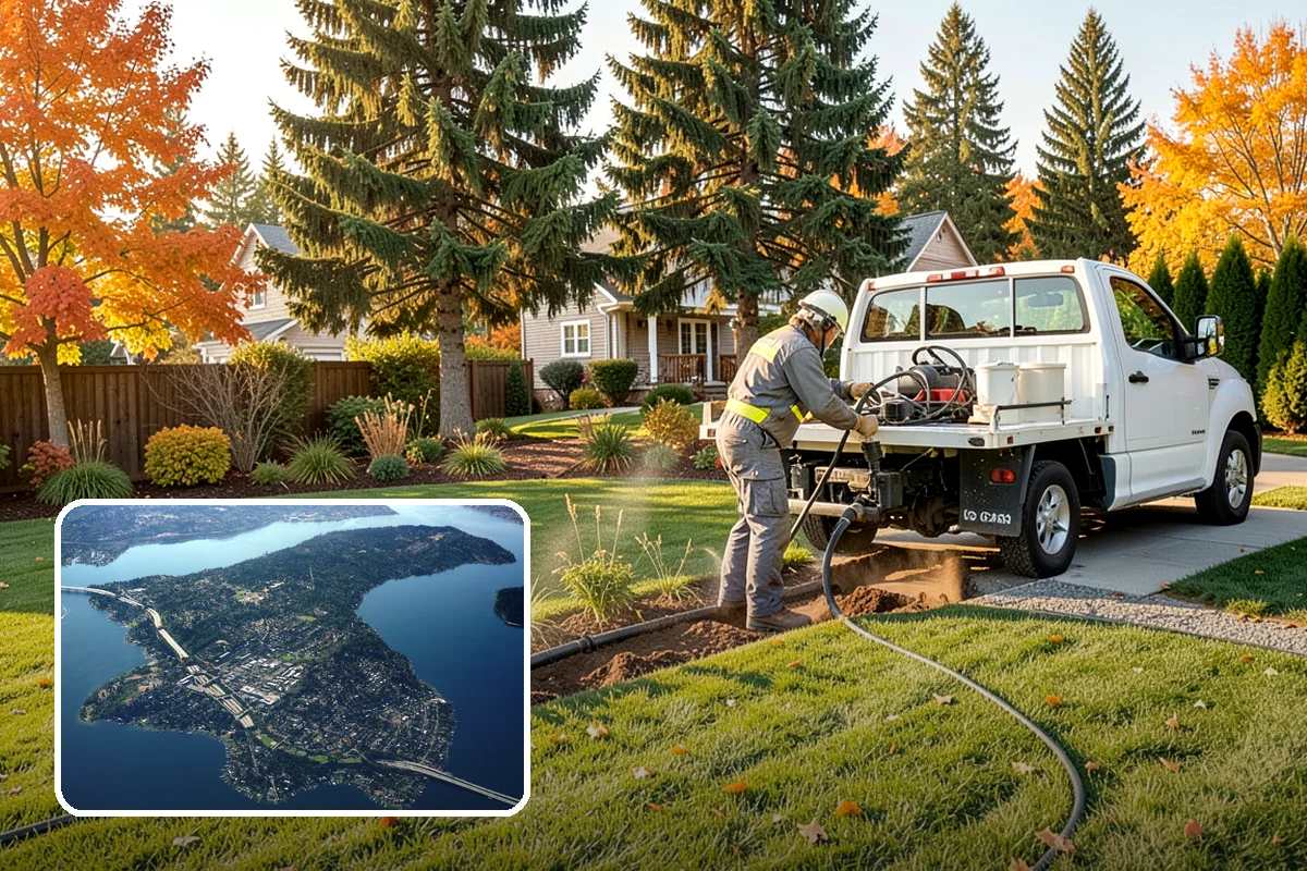 Arborvitae Trimming in Mercer Island, King County, WA - Maintains a dense, uninterrupted privacy screen