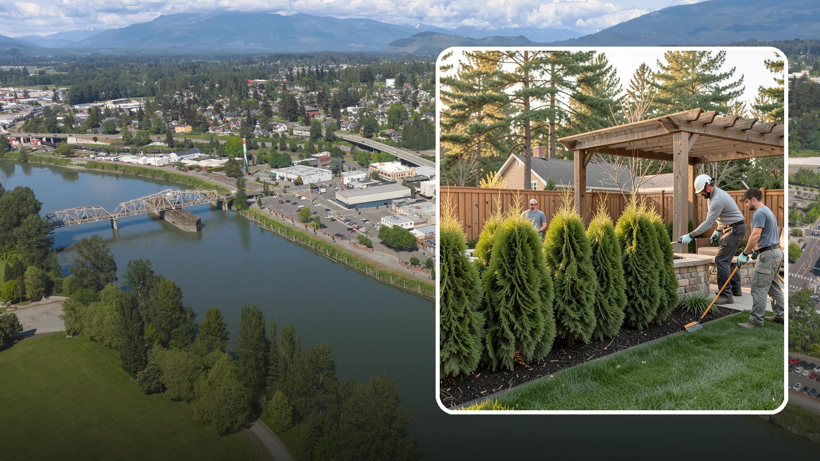 Arborvitae Trimming in Mount Vernon, Skagit County, WA - Professional arborvitae trimming that keeps your privacy screen dense, upright, and healthy through Western Washington's wet...