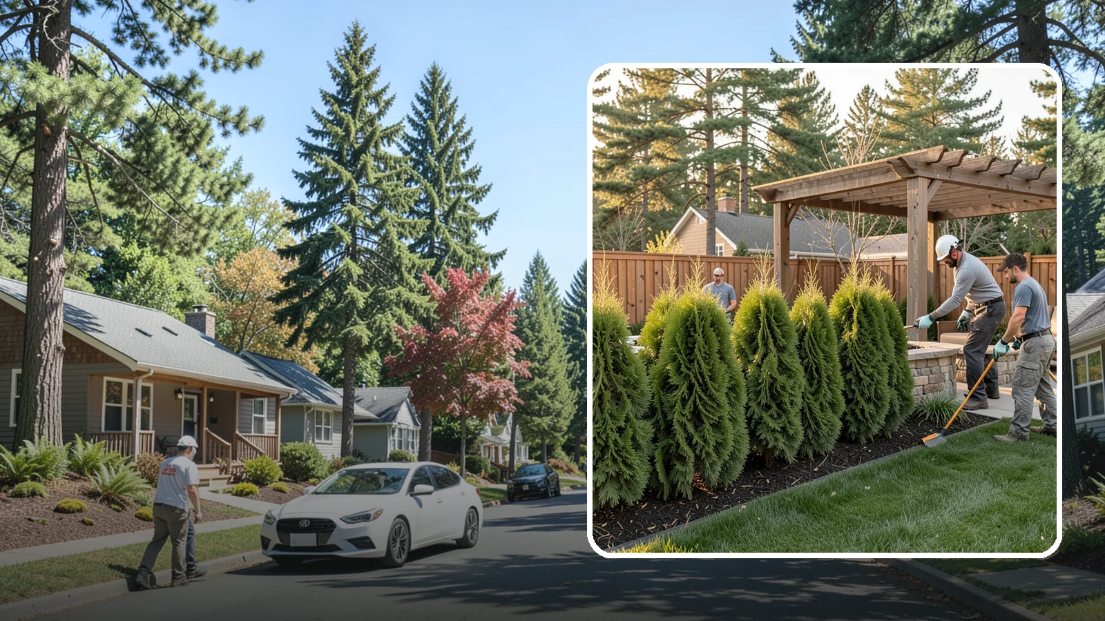 Arborvitae Trimming in Orting, Pierce County, WA - Professional arborvitae trimming that keeps your privacy screen dense, upright, and healthy through Western Washington's wet...