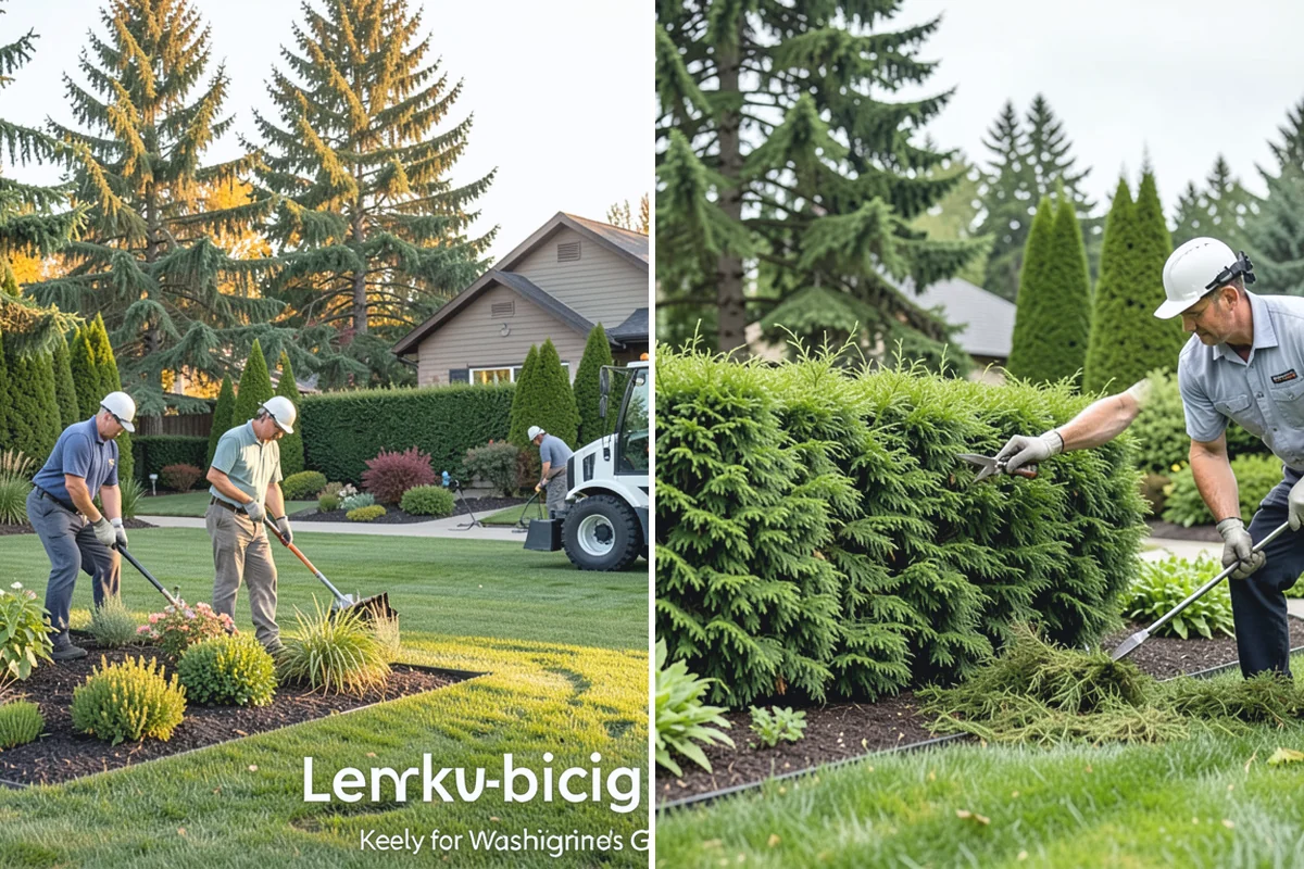 Arborvitae Trimming in Roy, Pierce County, WA - Inspect for winter snow damage, splayed leaders, and inner dieback