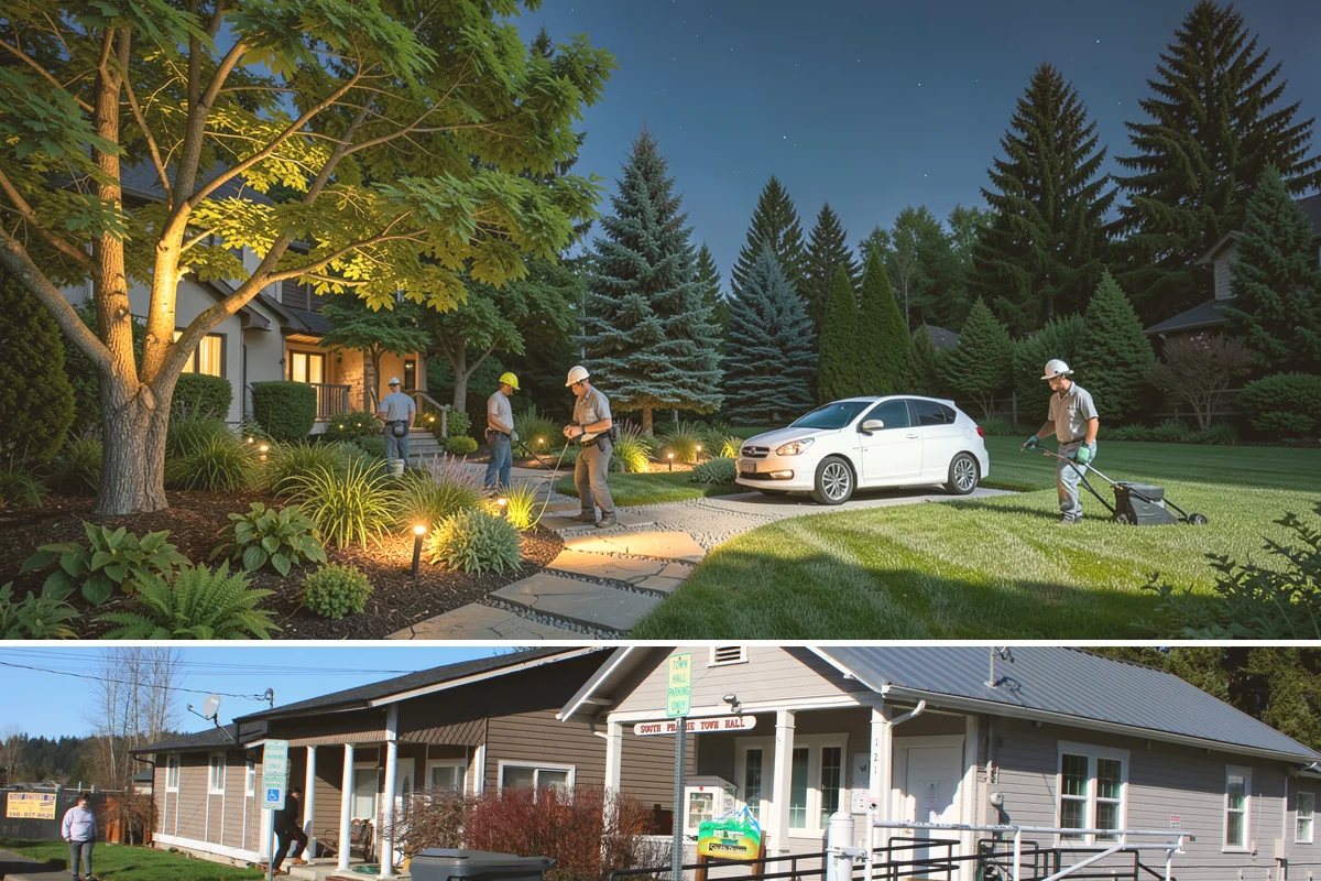 Arborvitae Trimming in South Prairie, Pierce County, WA - Best trimmed in late spring after new growth hardens and again in early fall before Western Washington's wet season sets in.