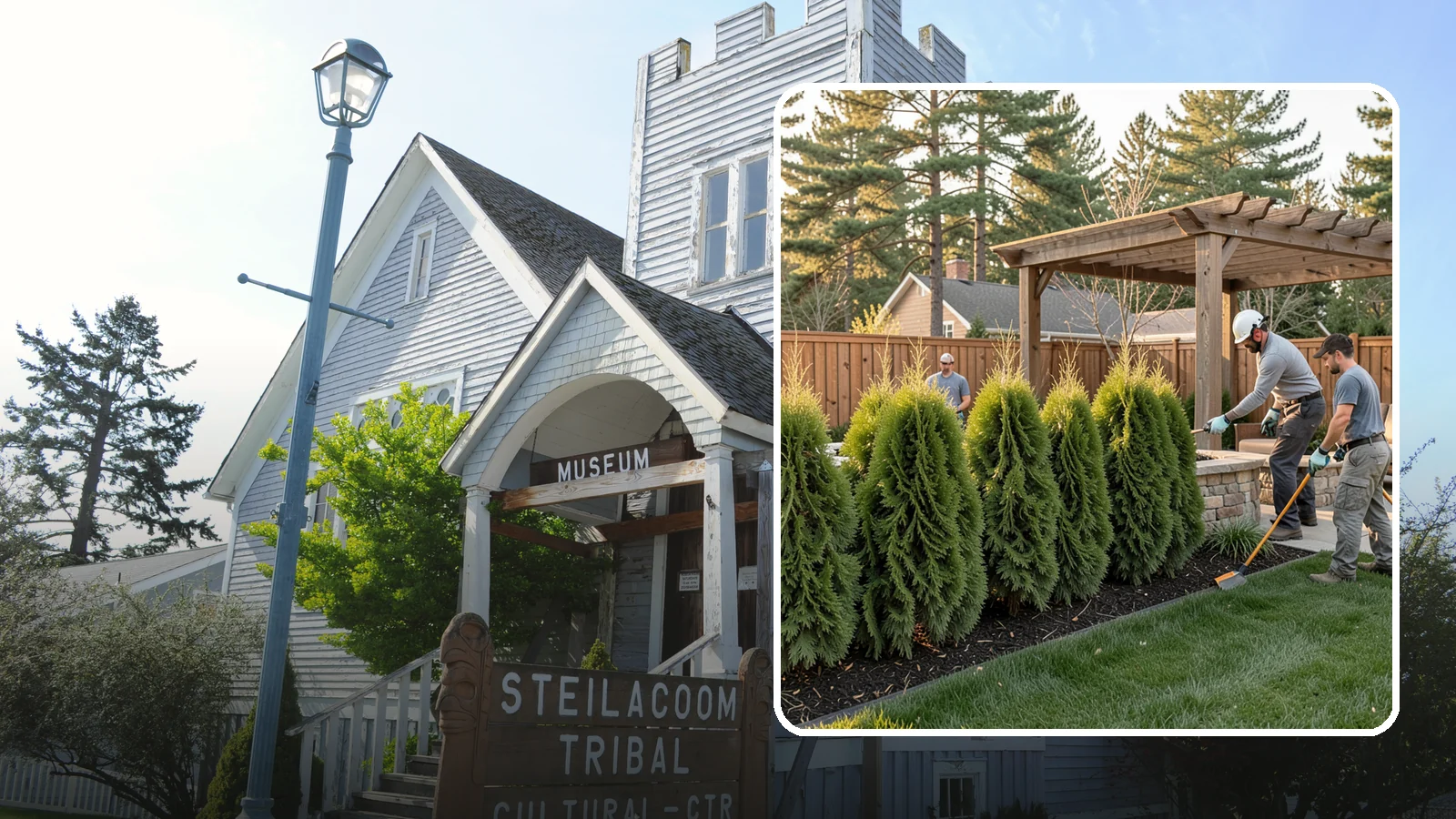 Arborvitae Trimming in Steilacoom, Pierce County, WA - Professional arborvitae trimming that keeps your privacy screen dense, upright, and healthy through Western Washington's wet...
