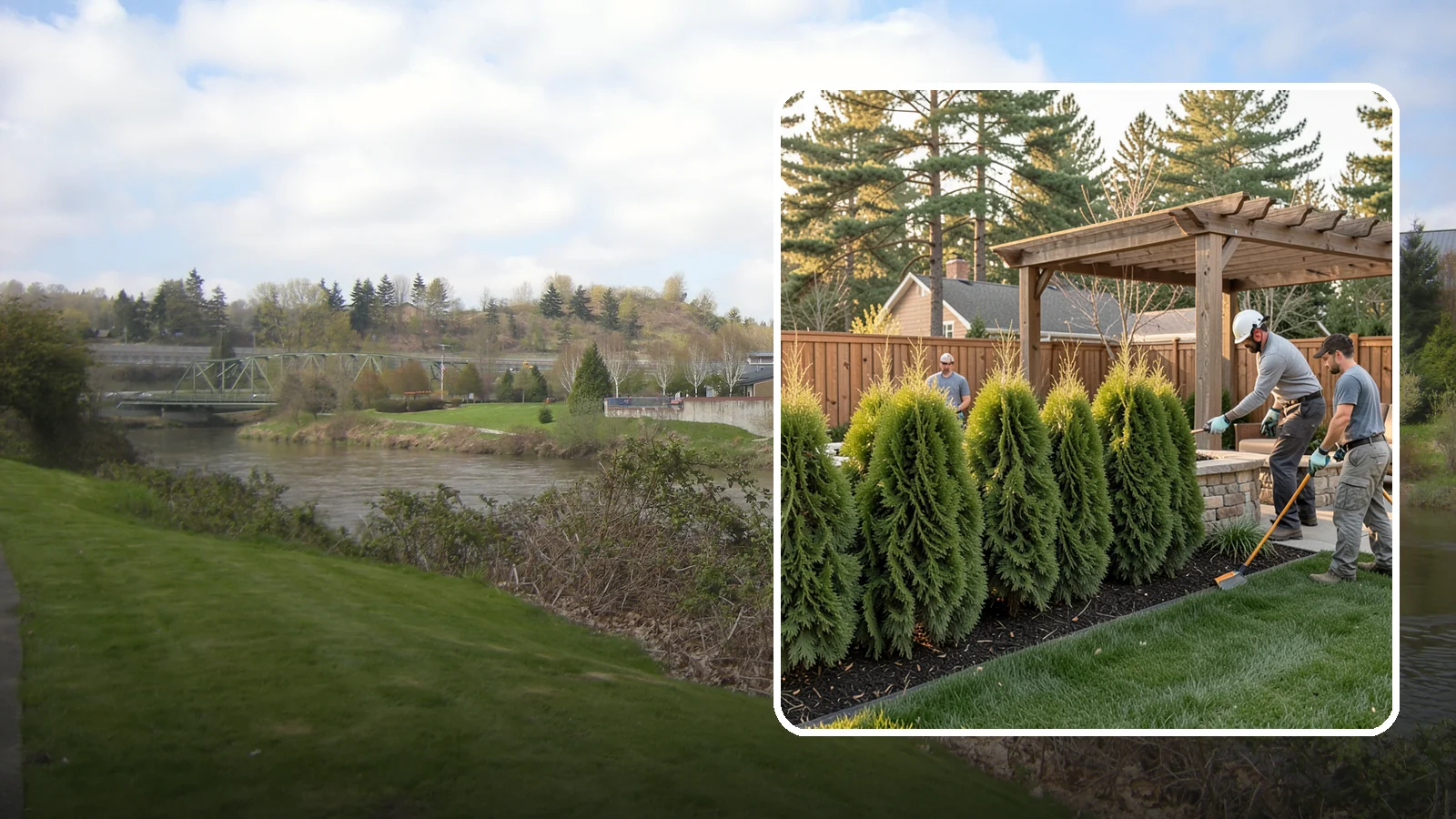 Arborvitae Trimming in Tukwila, King County, WA - Professional arborvitae trimming that keeps your privacy screen dense, upright, and healthy through Western Washington's wet...