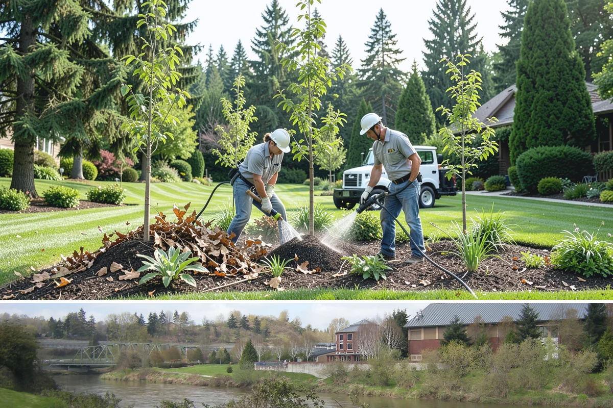 Arborvitae Trimming in Tukwila, King County, WA - Best trimmed in late spring after new growth hardens and again in early fall before Western Washington's wet season sets in.