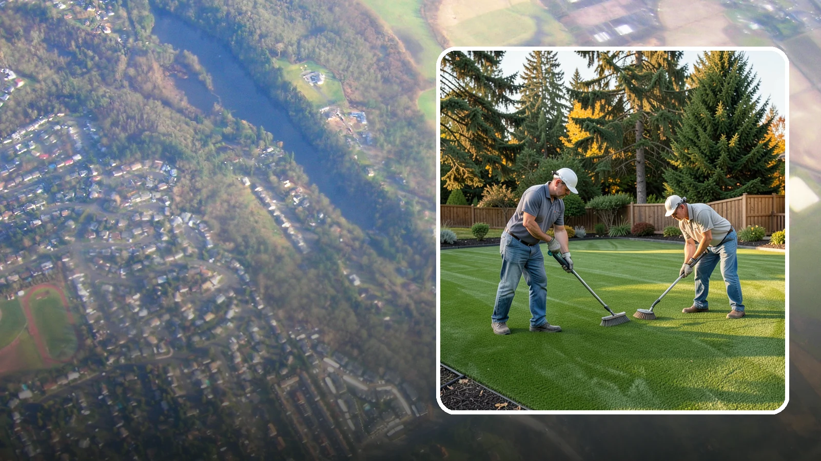 Artificial Turf Cleaning & Maintenance in Algona, King County, WA - Professional turf grooming and cleaning that keeps synthetic lawns fresh, upright, and sanitary.