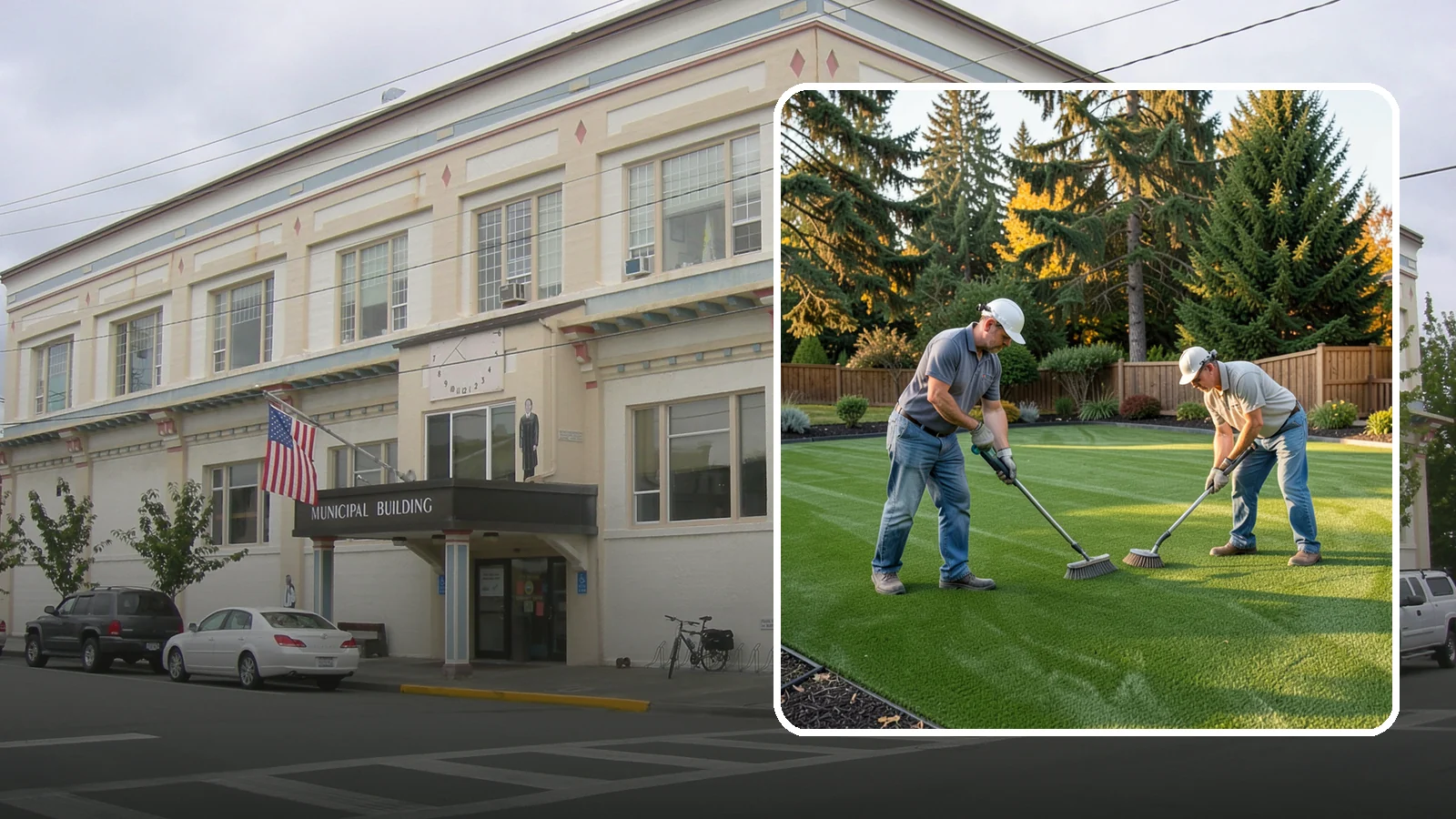 Artificial Turf Cleaning & Maintenance in Anacortes, Skagit County, WA - Professional turf grooming and cleaning that keeps synthetic lawns fresh, upright, and sanitary.