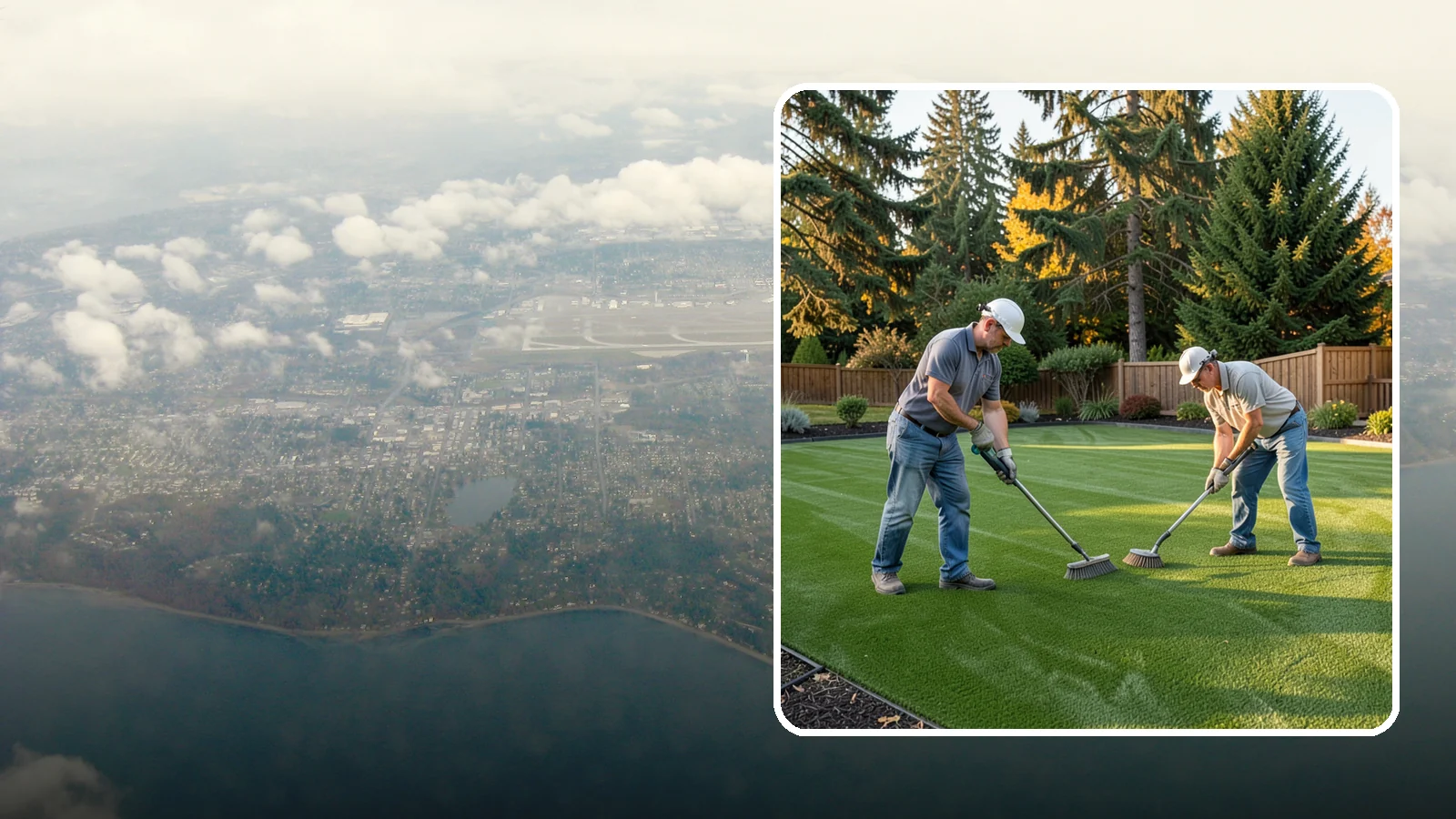 Artificial Turf Cleaning & Maintenance in Burien, King County, WA - Professional turf grooming and cleaning that keeps synthetic lawns fresh, upright, and sanitary.