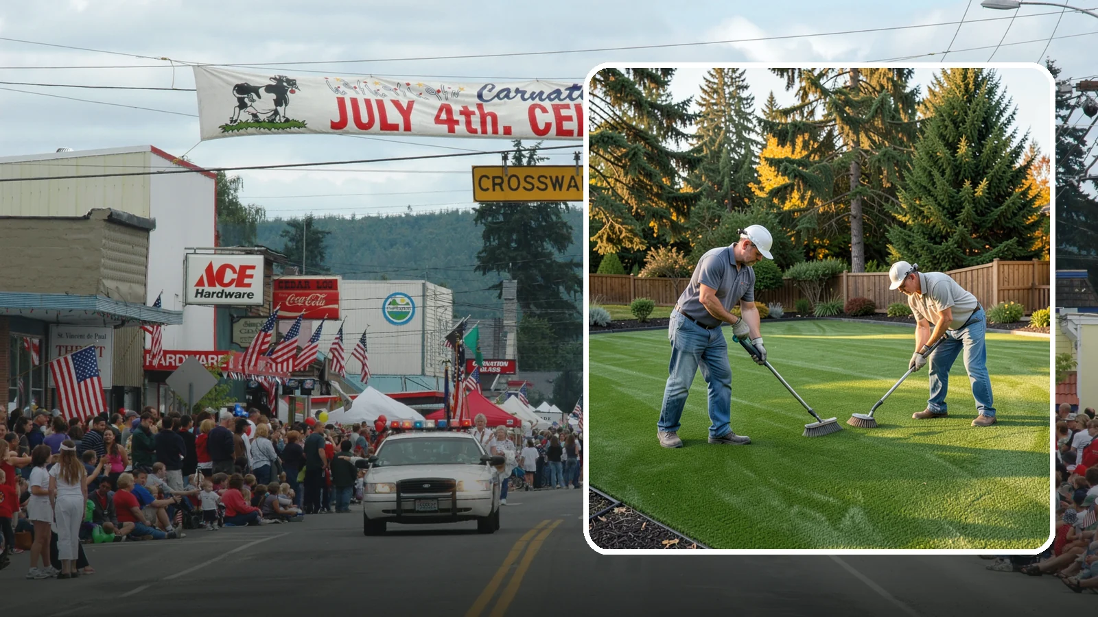 Artificial Turf Cleaning & Maintenance in Carnation, King County, WA - Professional turf grooming and cleaning that keeps synthetic lawns fresh, upright, and sanitary.