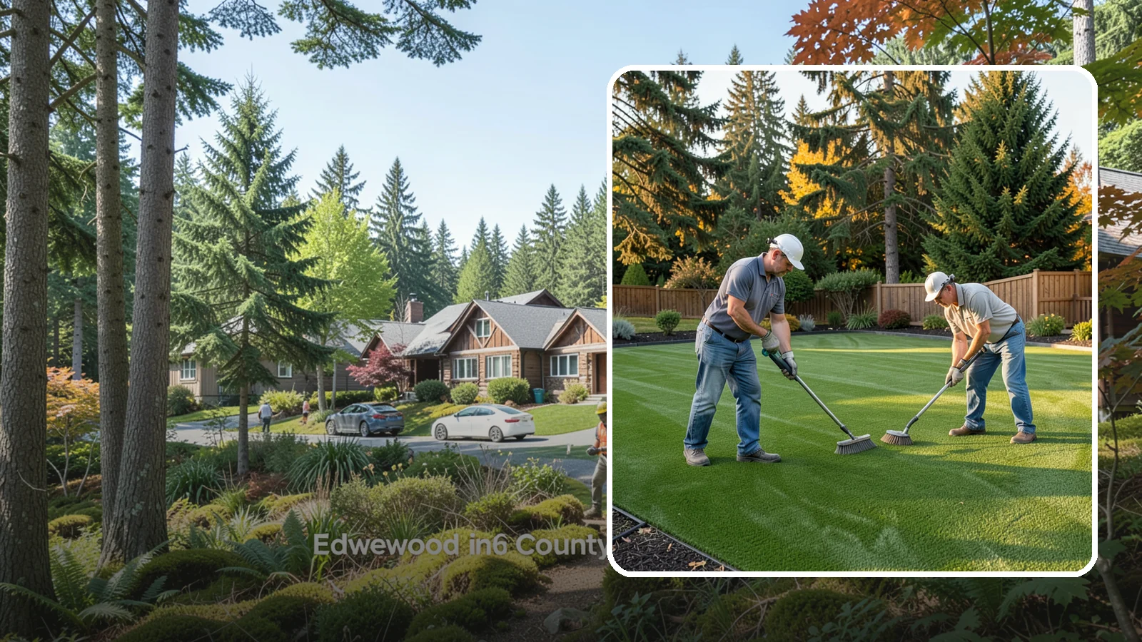 Artificial Turf Cleaning & Maintenance in Edgewood, Pierce County, WA - Professional turf grooming and cleaning that keeps synthetic lawns fresh, upright, and sanitary.