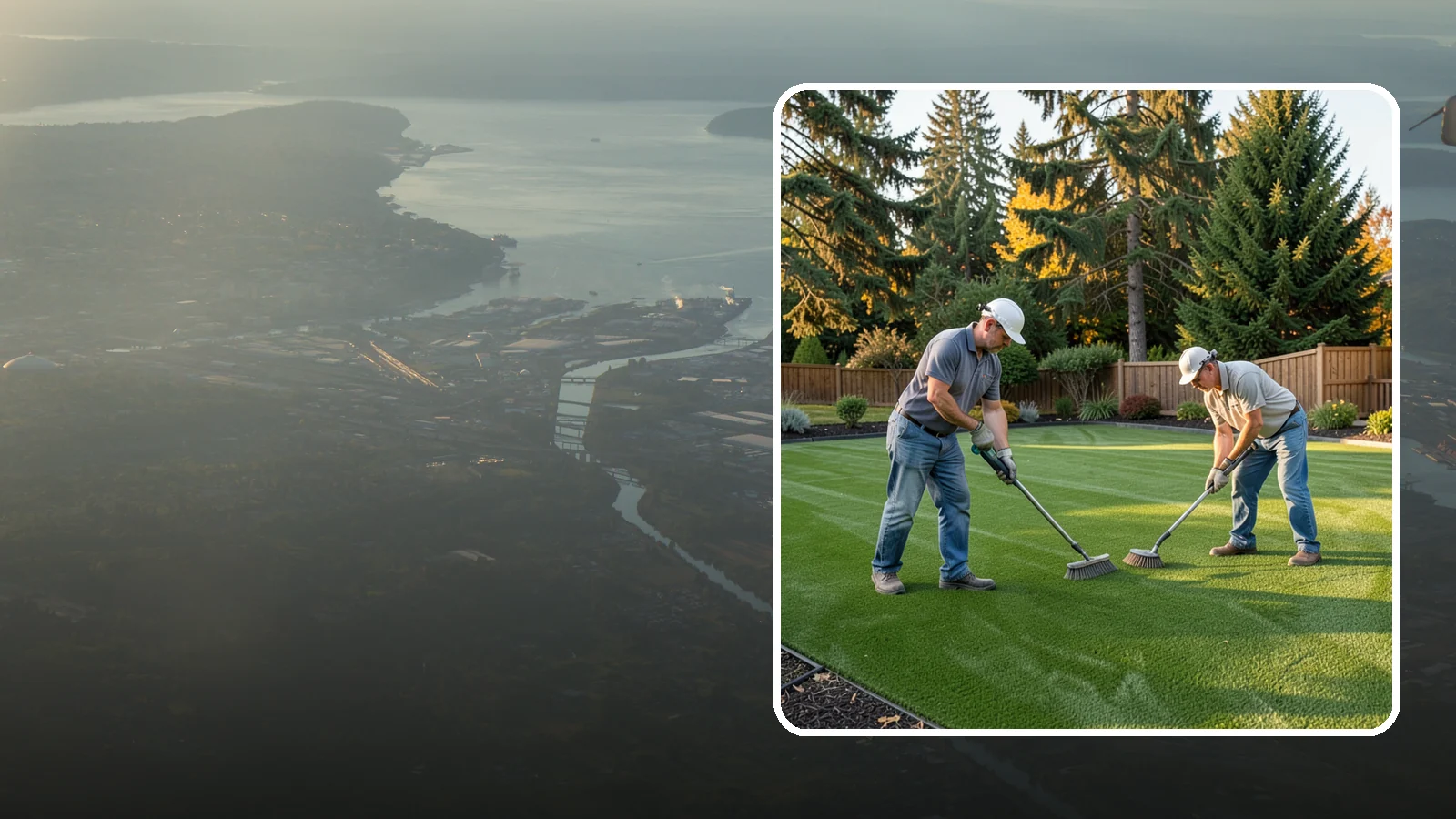 Artificial Turf Cleaning & Maintenance in Fife, Pierce County, WA - Professional turf grooming and cleaning that keeps synthetic lawns fresh, upright, and sanitary.